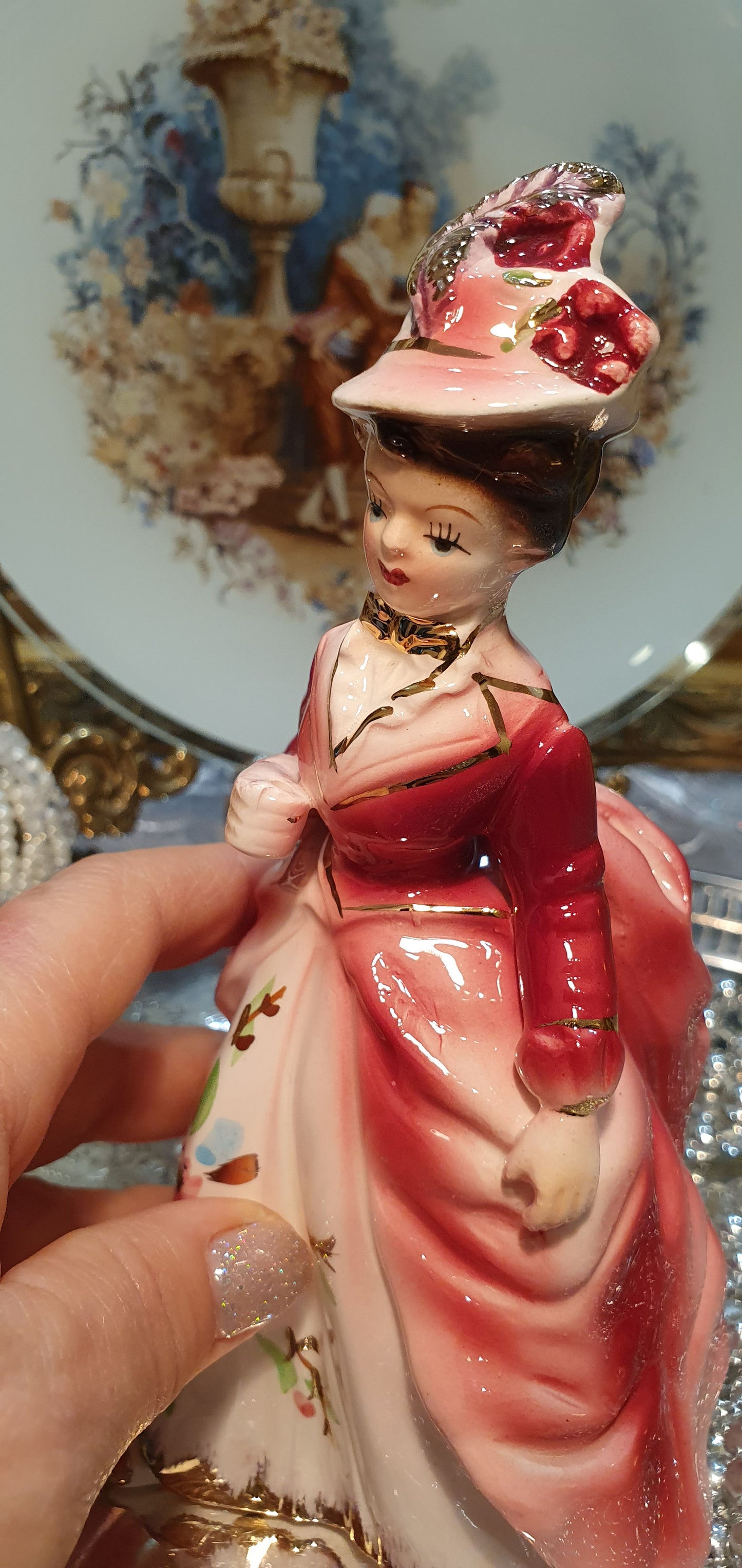 Figure of a lady from Japan