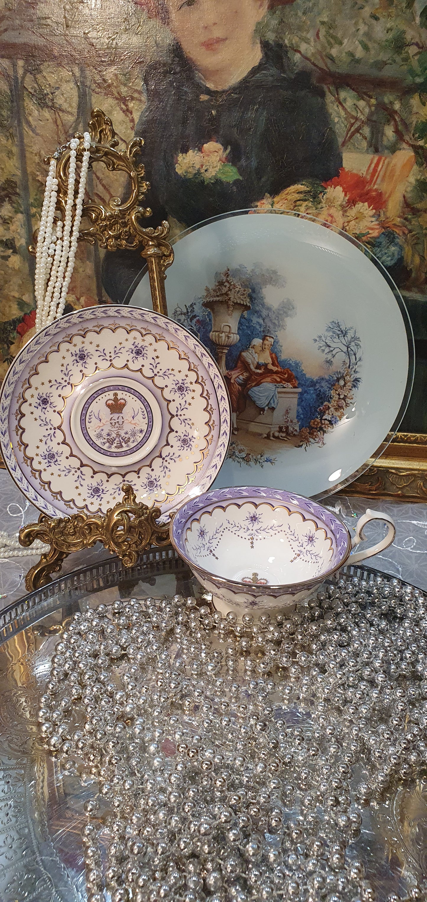 Tea cup and saucer from The Royal Collection Trust