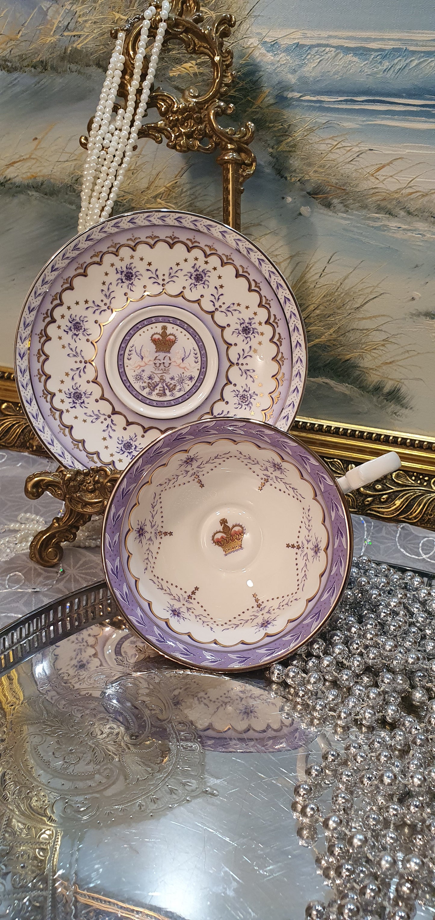 Tea cup and saucer from The Royal Collection Trust