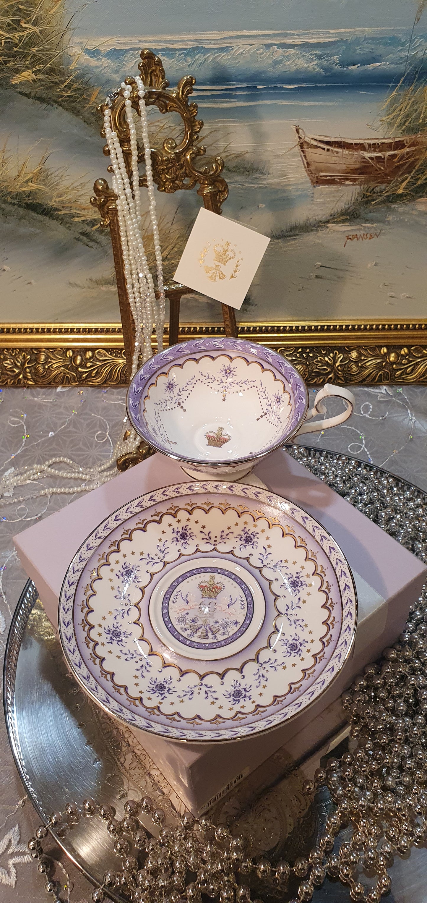 Tea cup and saucer from The Royal Collection Trust