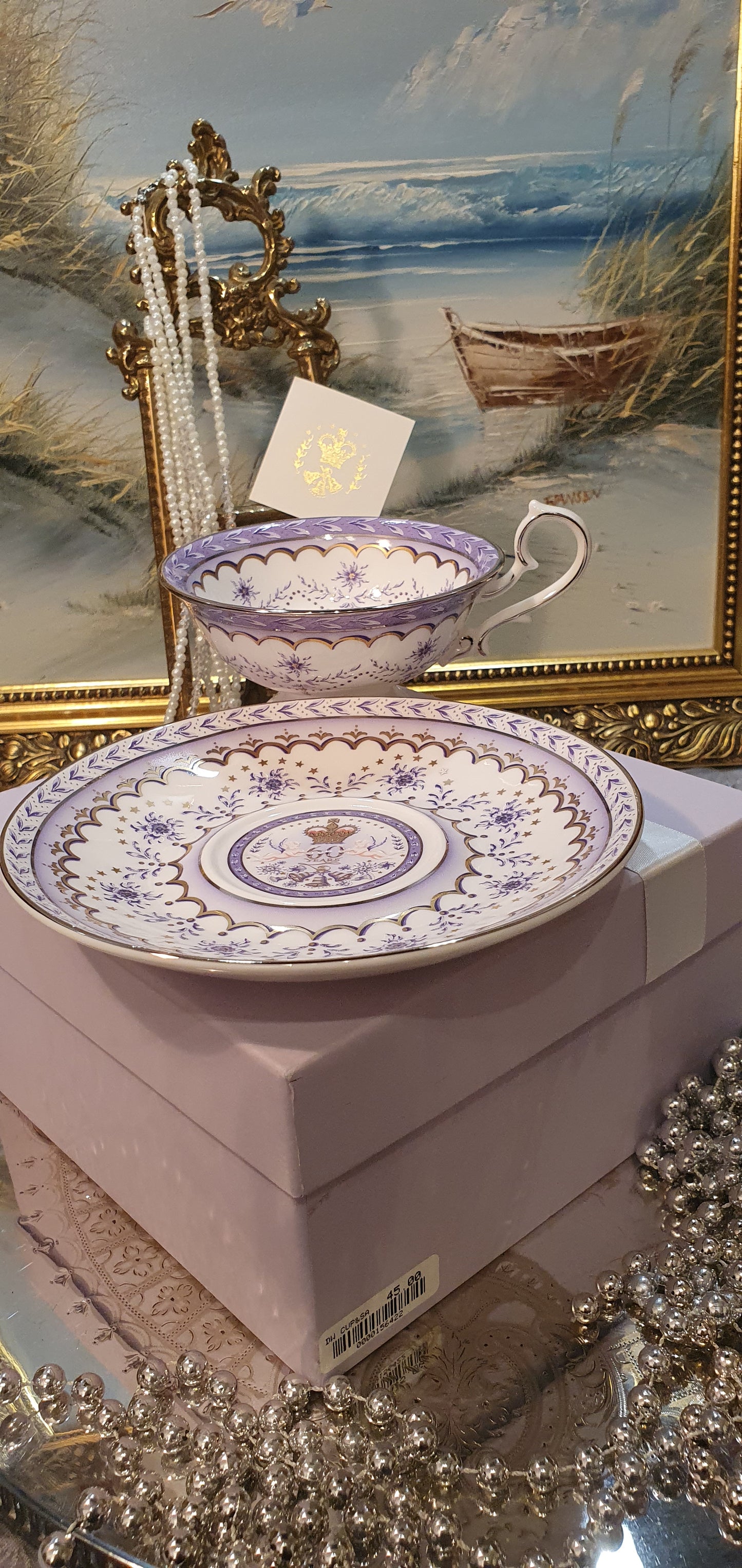 Tea cup and saucer from The Royal Collection Trust