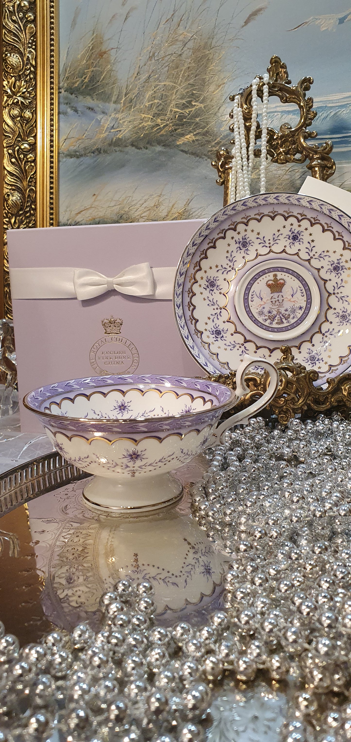 Tea cup and saucer from The Royal Collection Trust