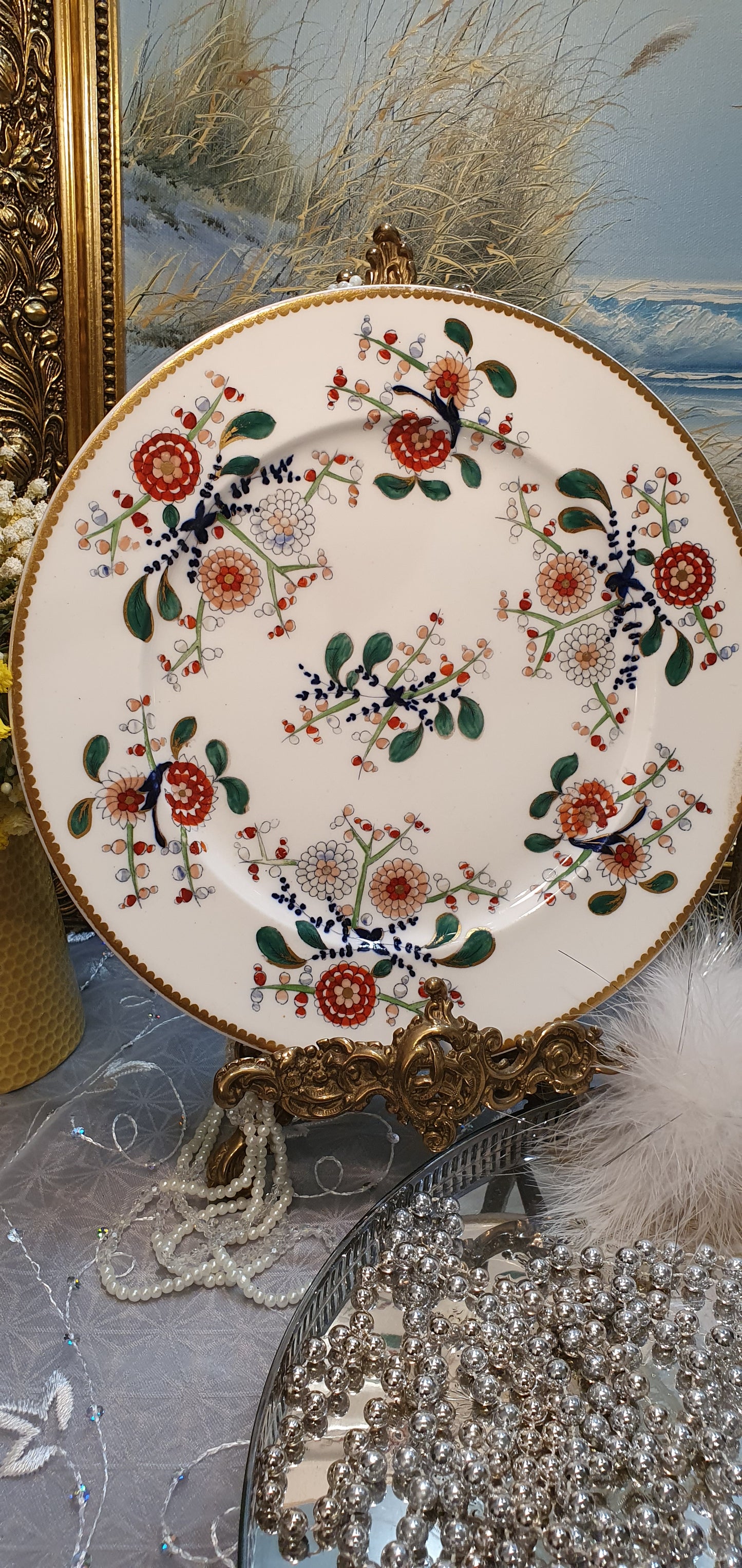 Antique Copeland plate