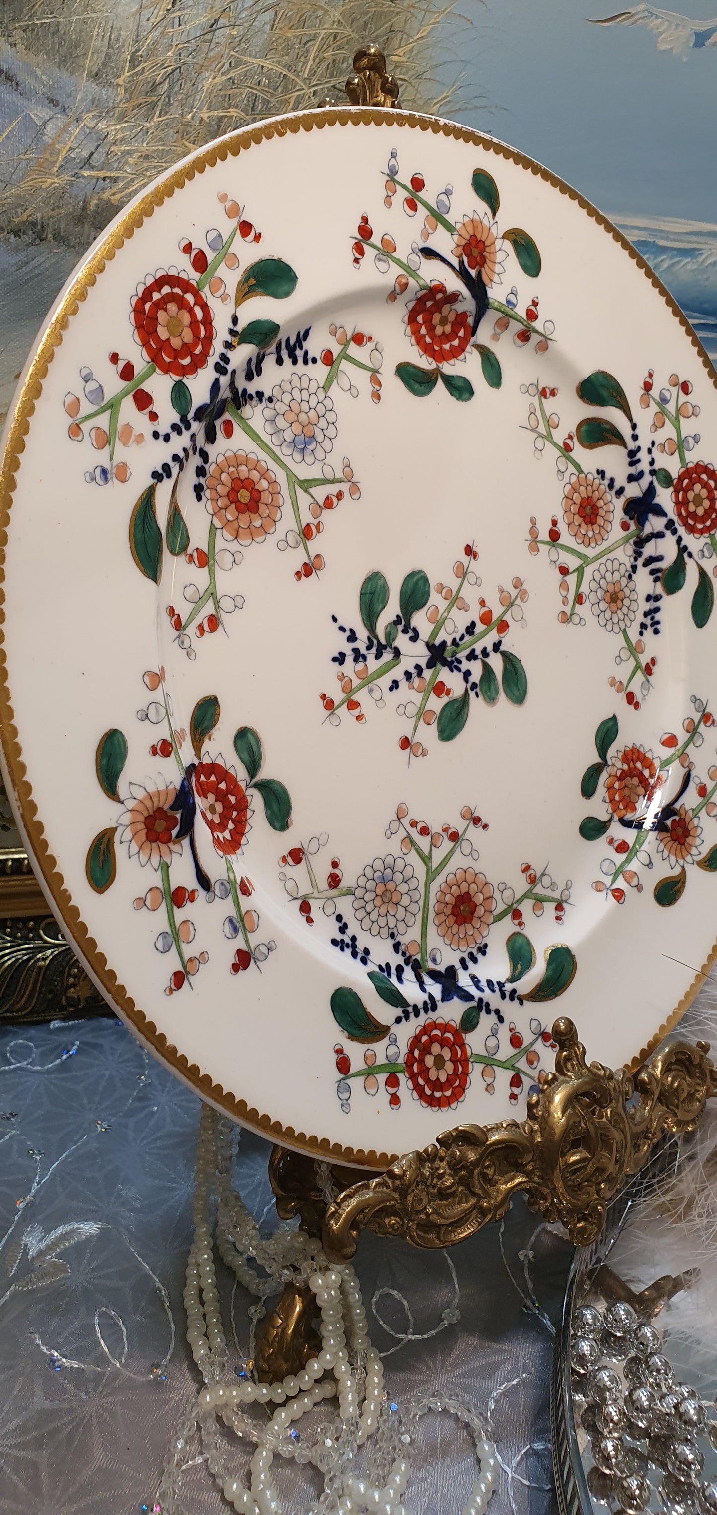 Antique Copeland plate