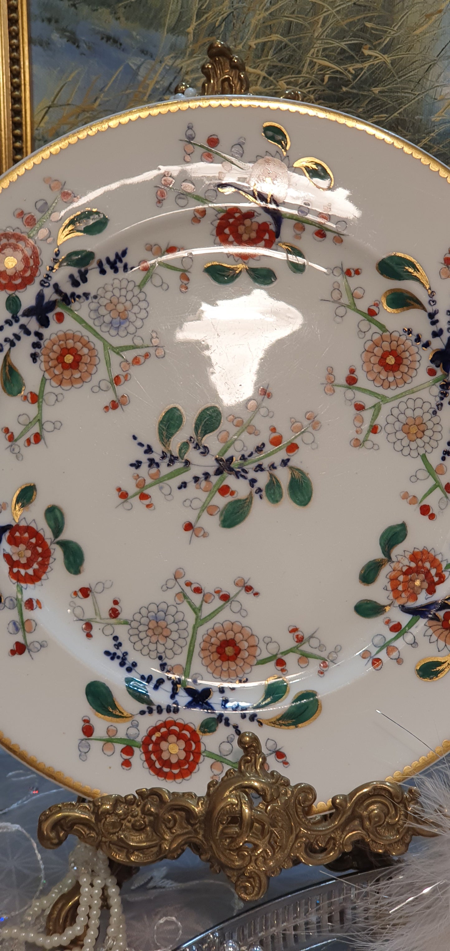 Antique Copeland plate
