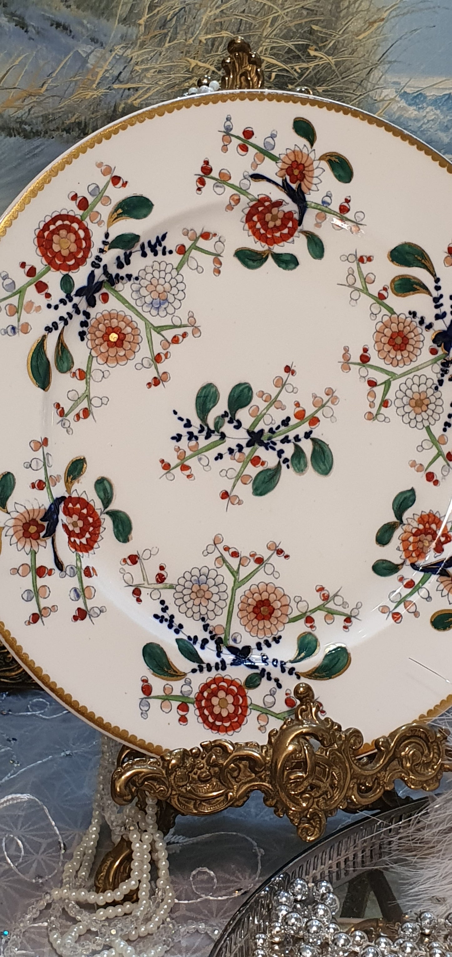 Antique Copeland plate