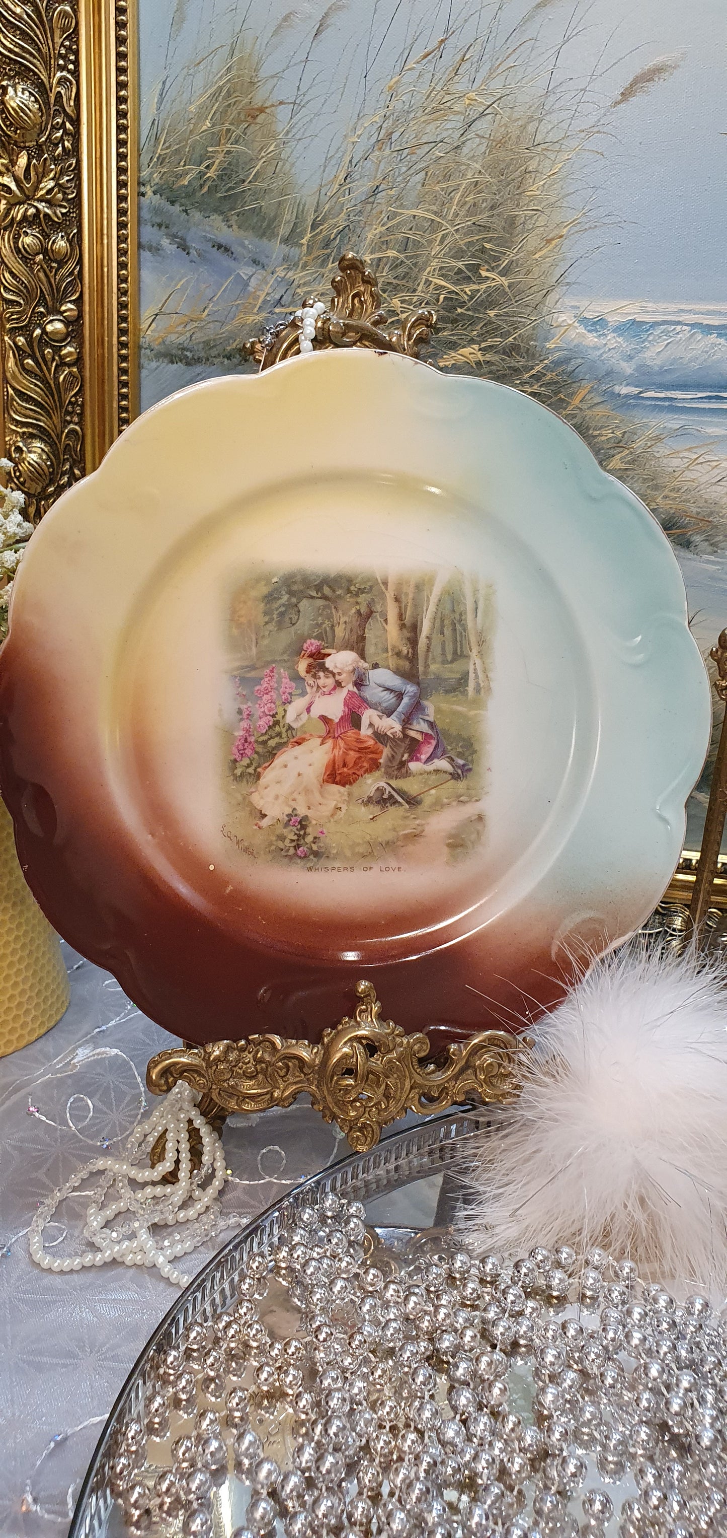 EA Wilton “Whispers of Love” plate
