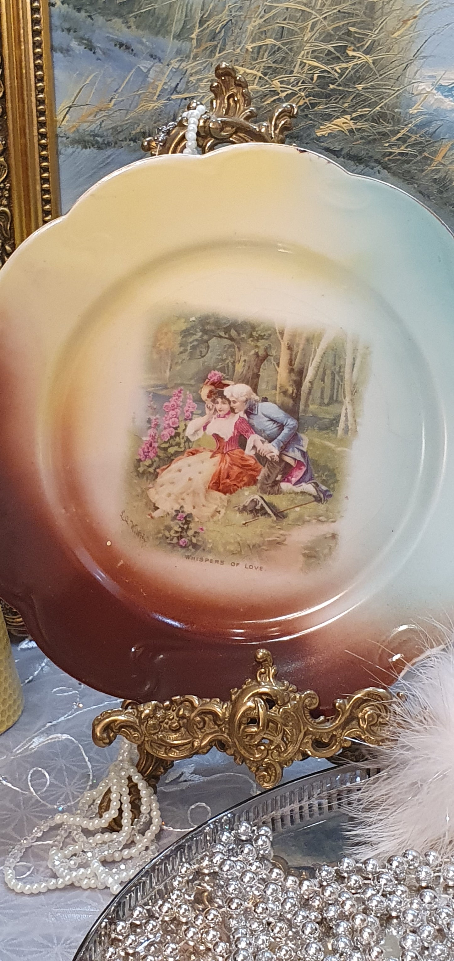 EA Wilton “Whispers of Love” plate
