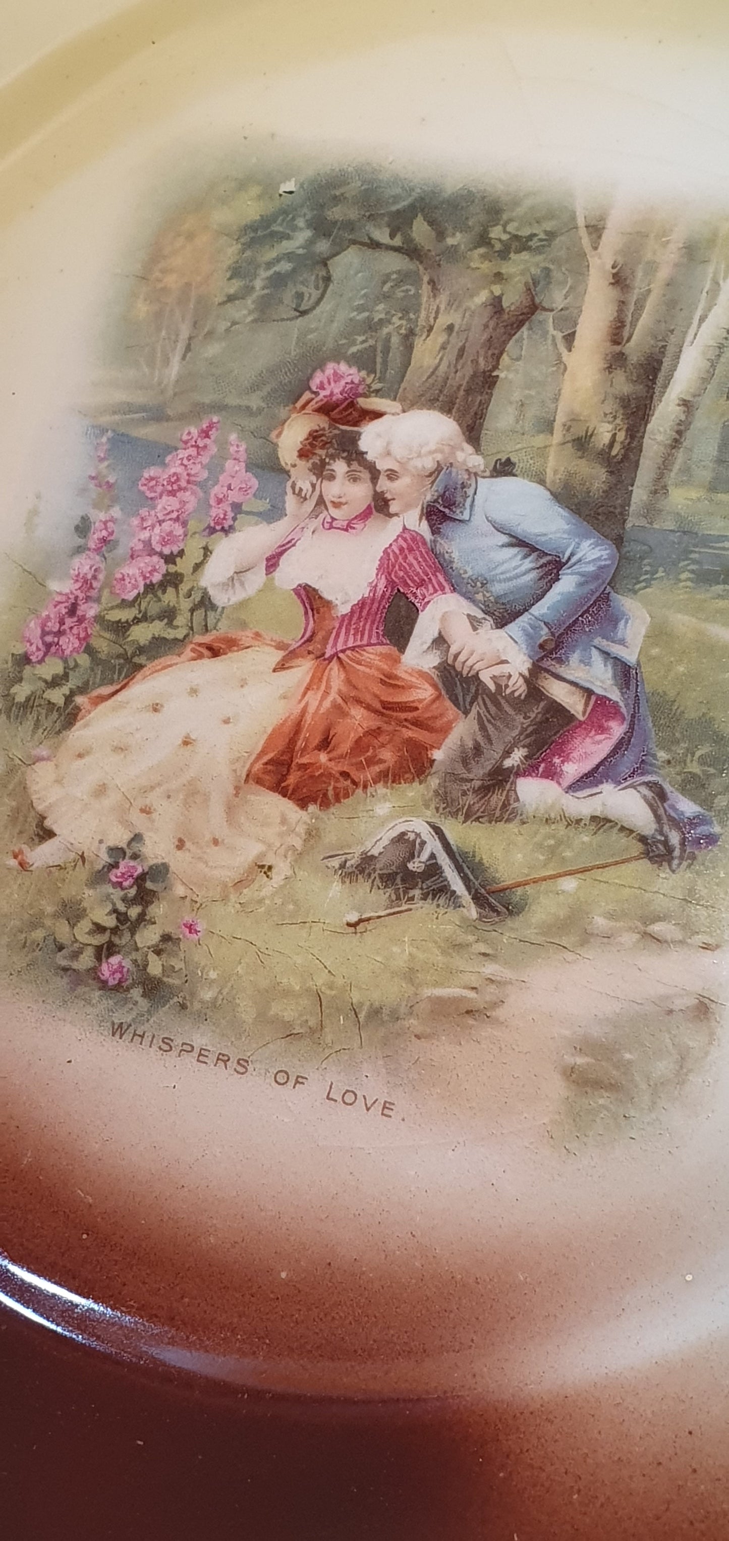 EA Wilton “Whispers of Love” plate