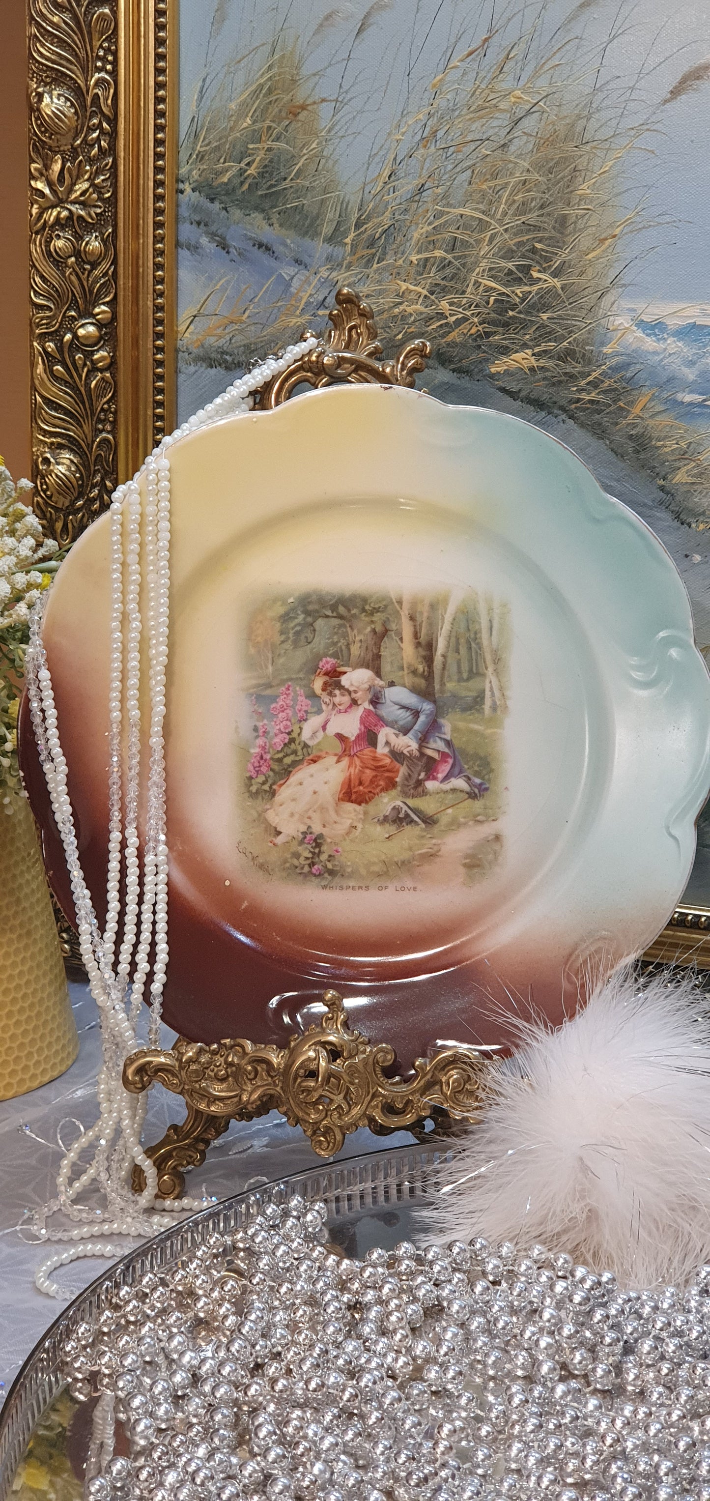 EA Wilton “Whispers of Love” plate