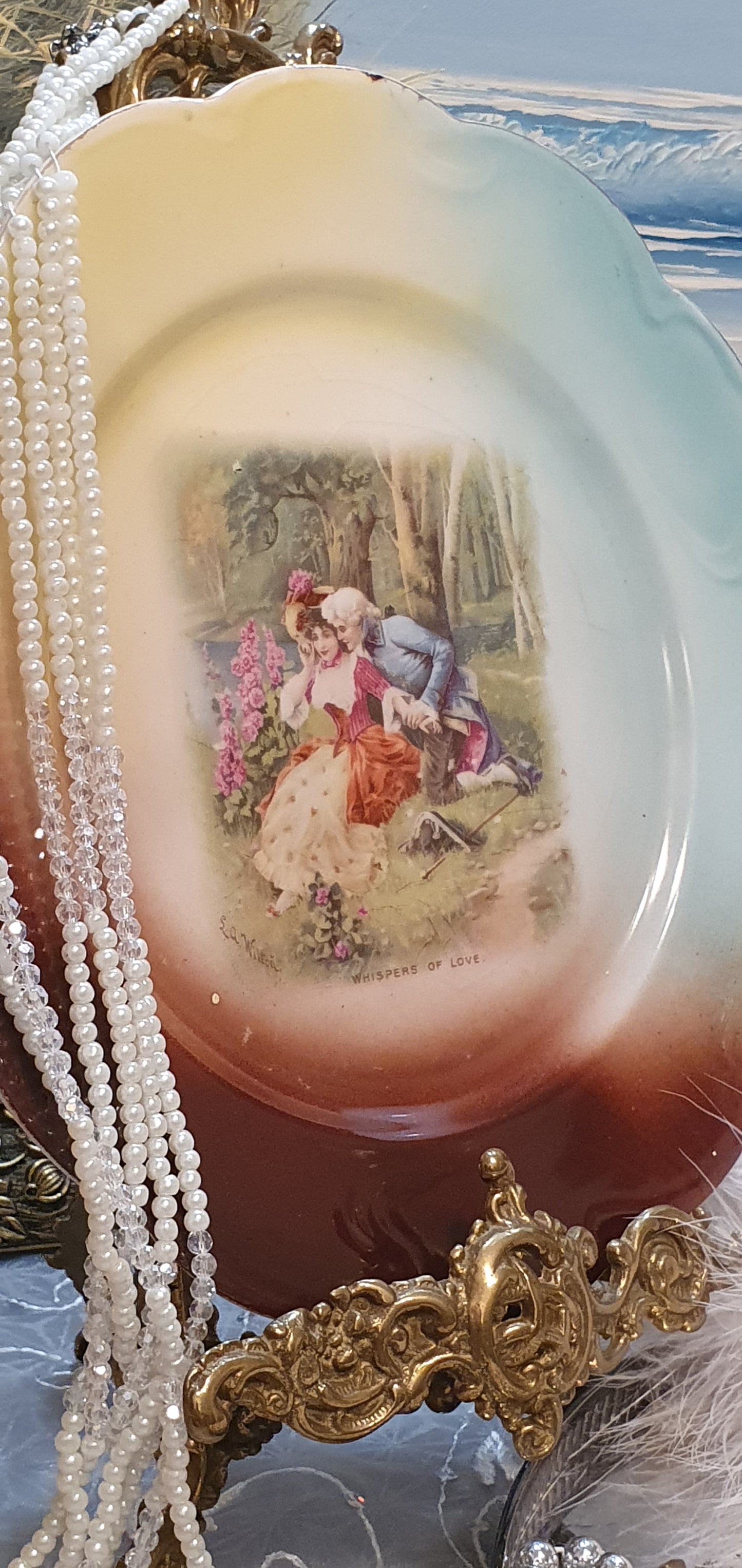 EA Wilton “Whispers of Love” plate