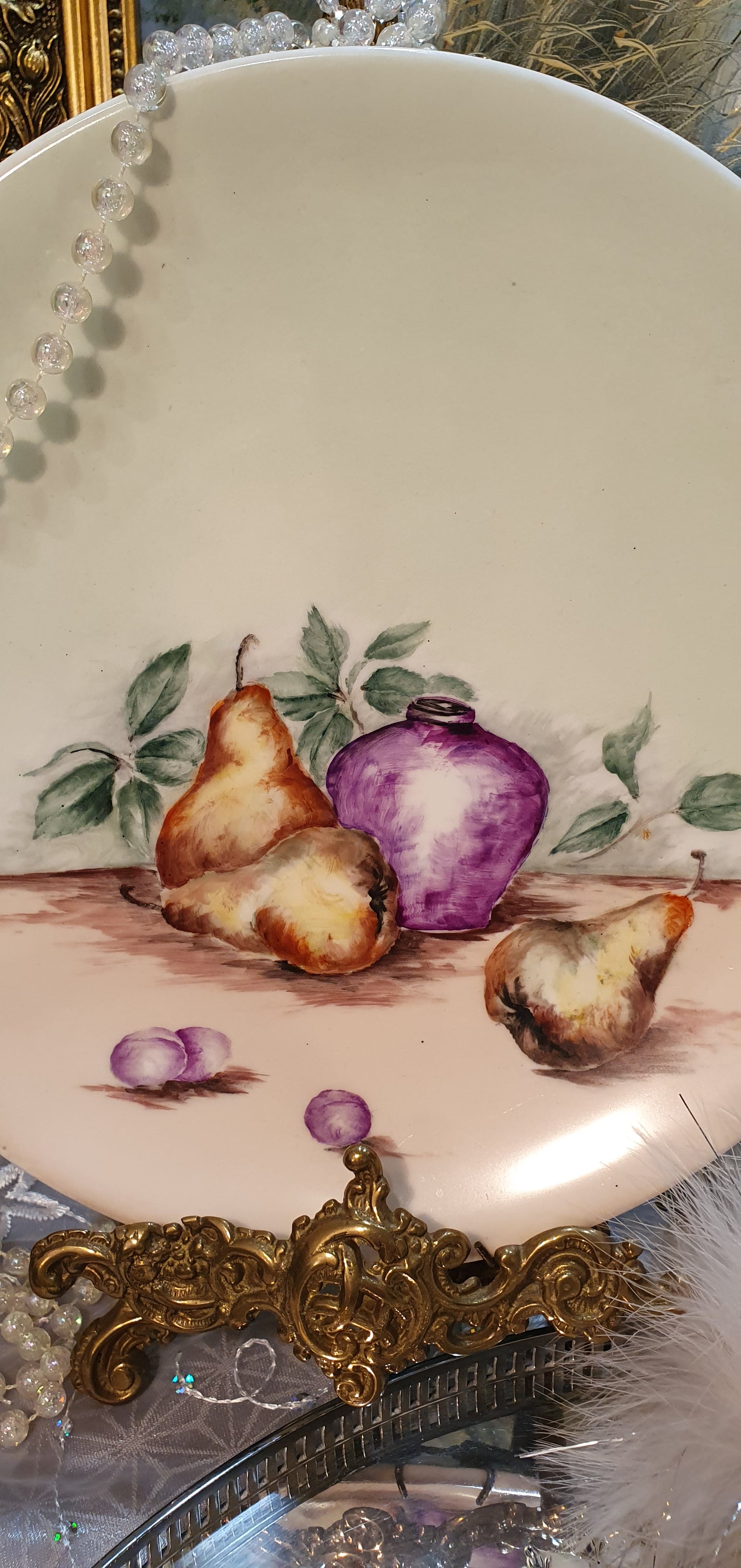 Hand-painted plate by Royal Doulton
