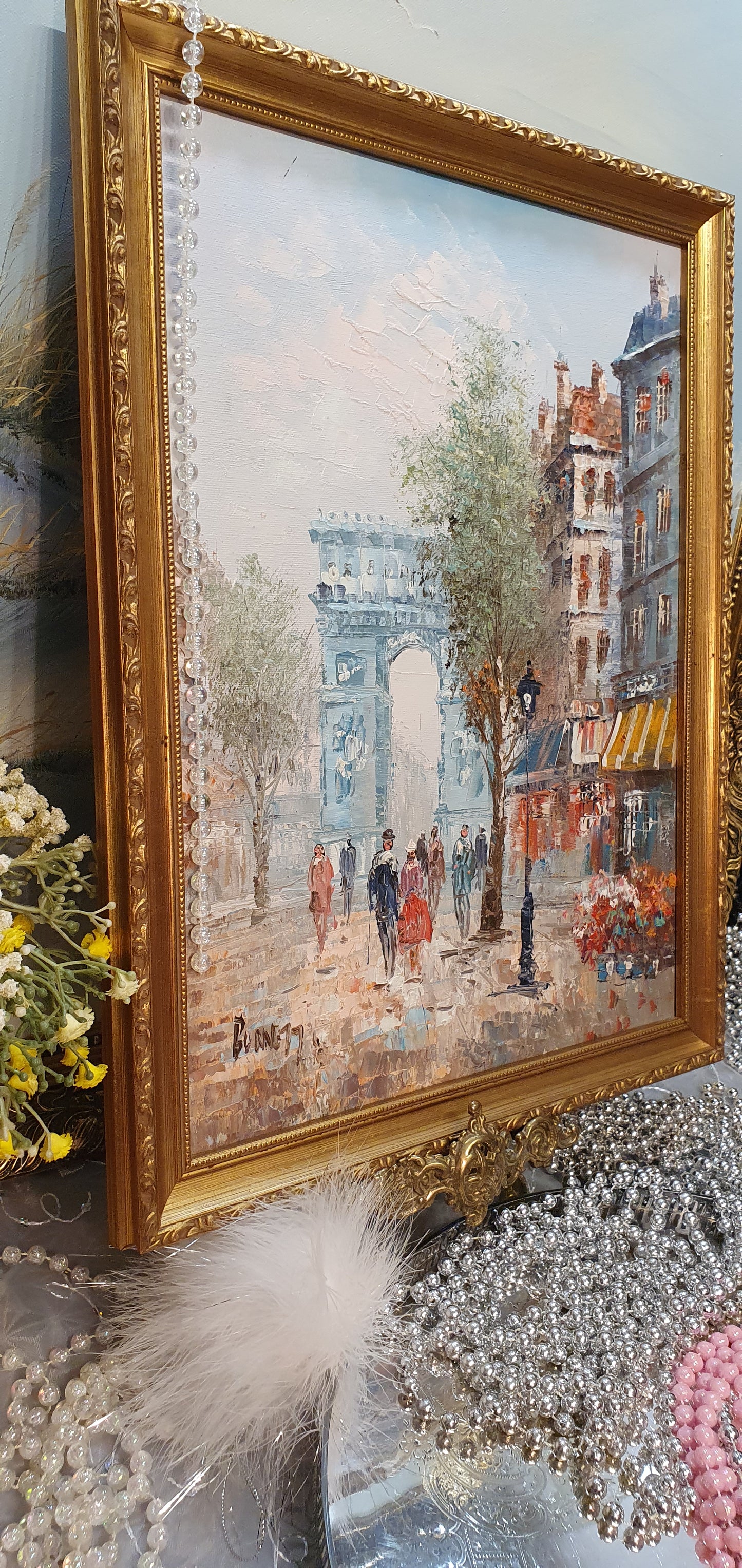 A painting painted in the style of Vincent van Gogh by the talented artist Caroline Burnett