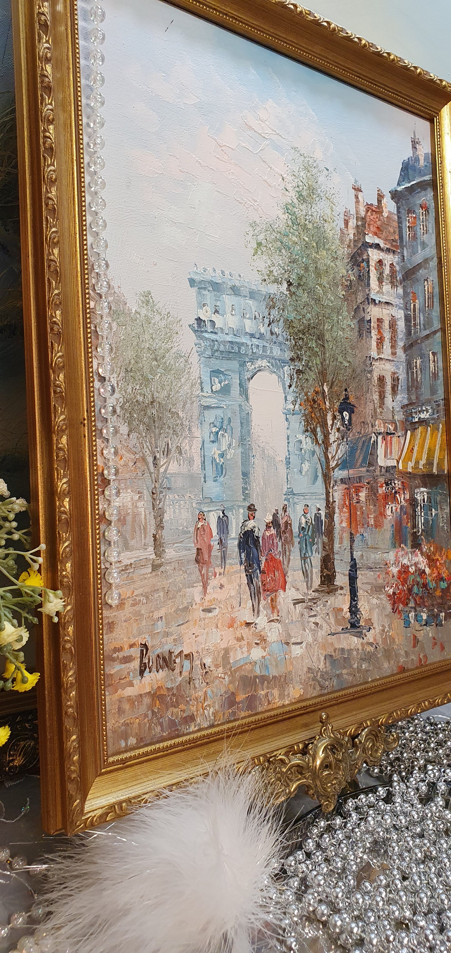 A painting painted in the style of Vincent van Gogh by the talented artist Caroline Burnett