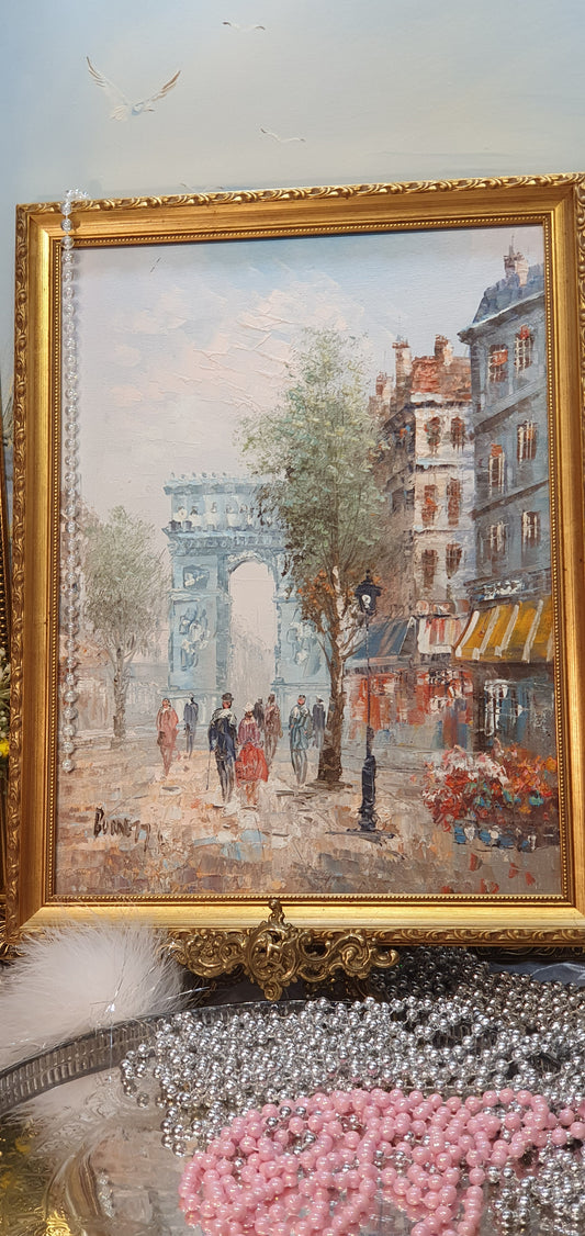 Картина нарисувана в стил Винсент ван Гог от талантливия художник Каролайн Бърнет