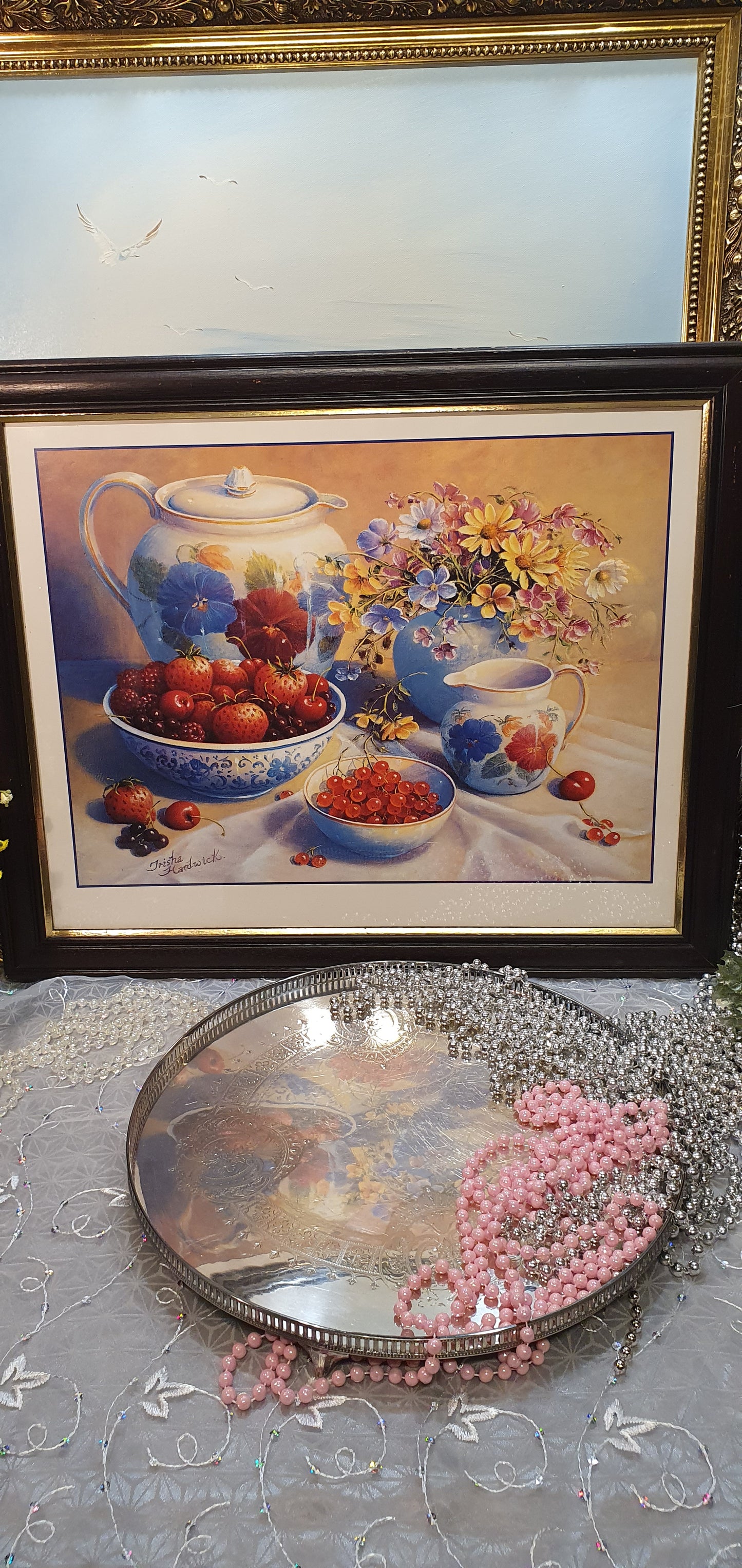 Vintage Print - Colorful Composition