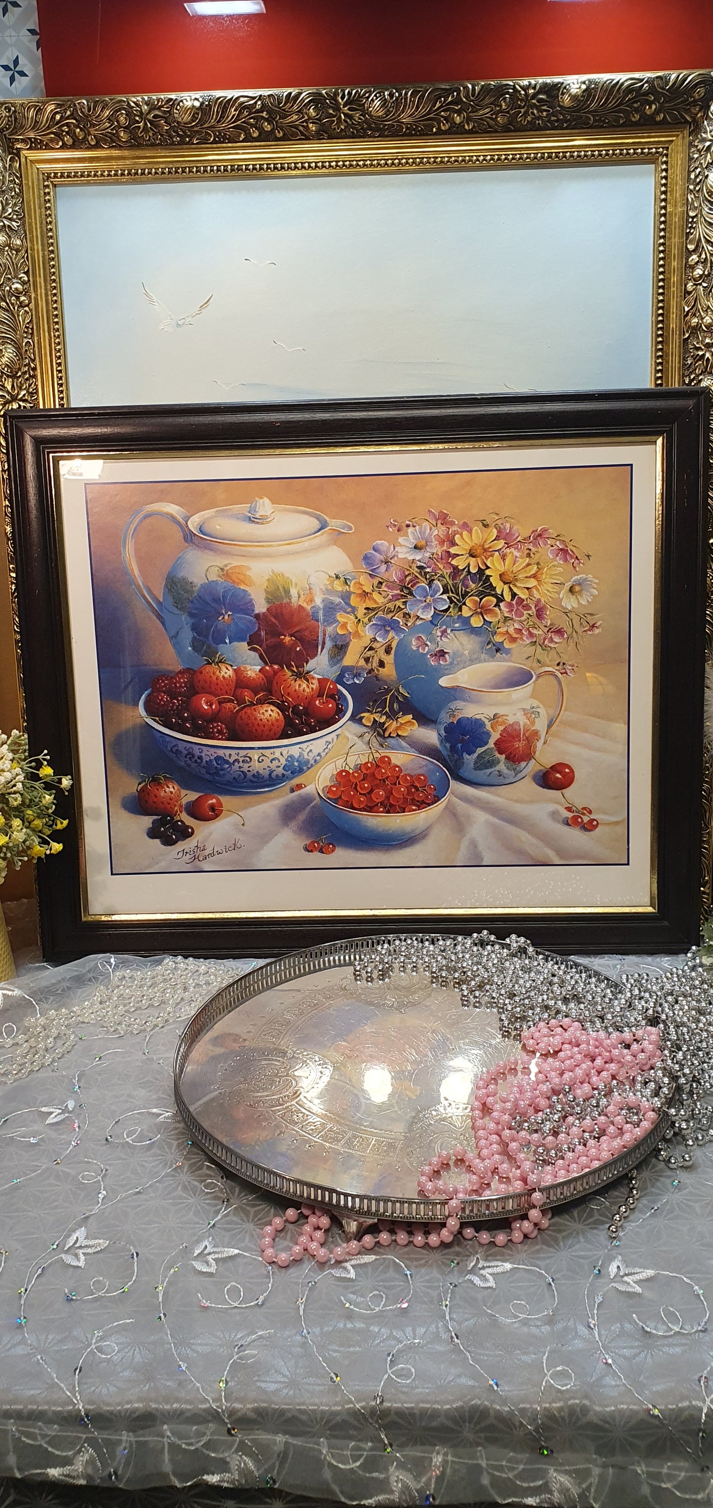 Vintage Print - Colorful Composition