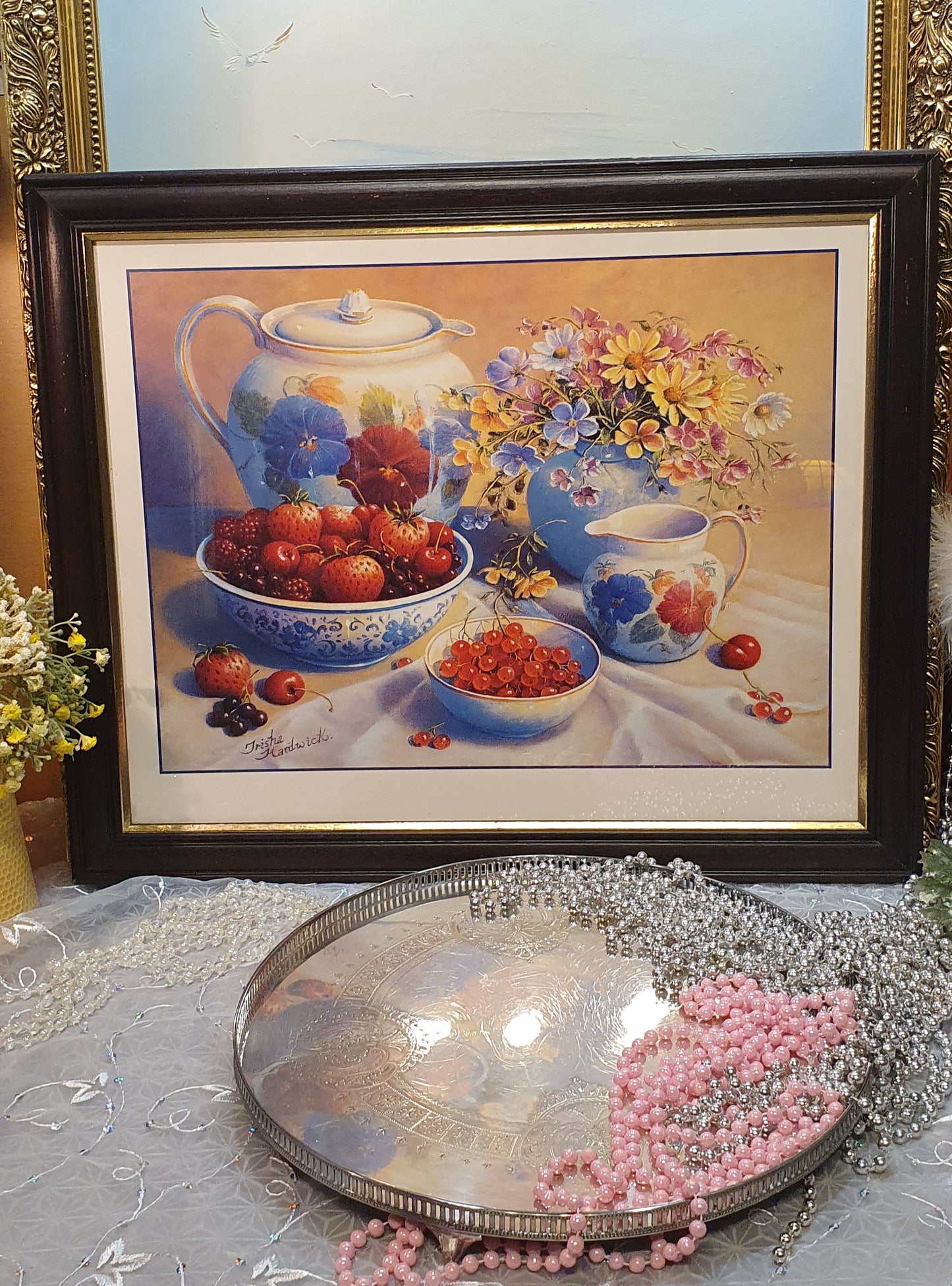 Vintage Print - Colorful Composition