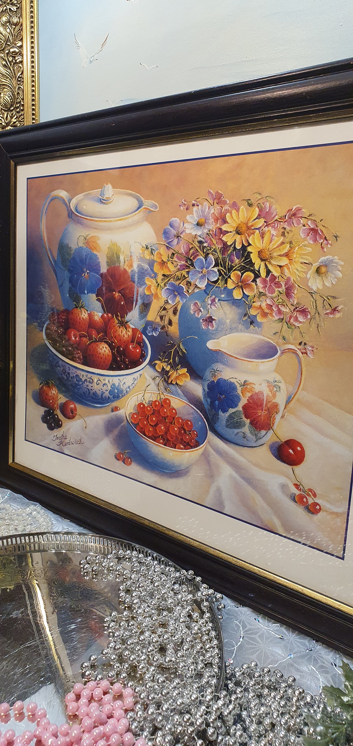 Vintage Print - Colorful Composition