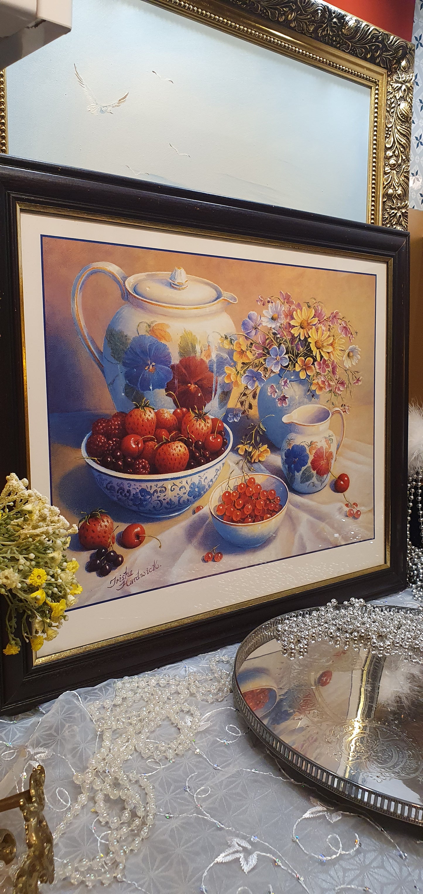 Vintage Print - Colorful Composition