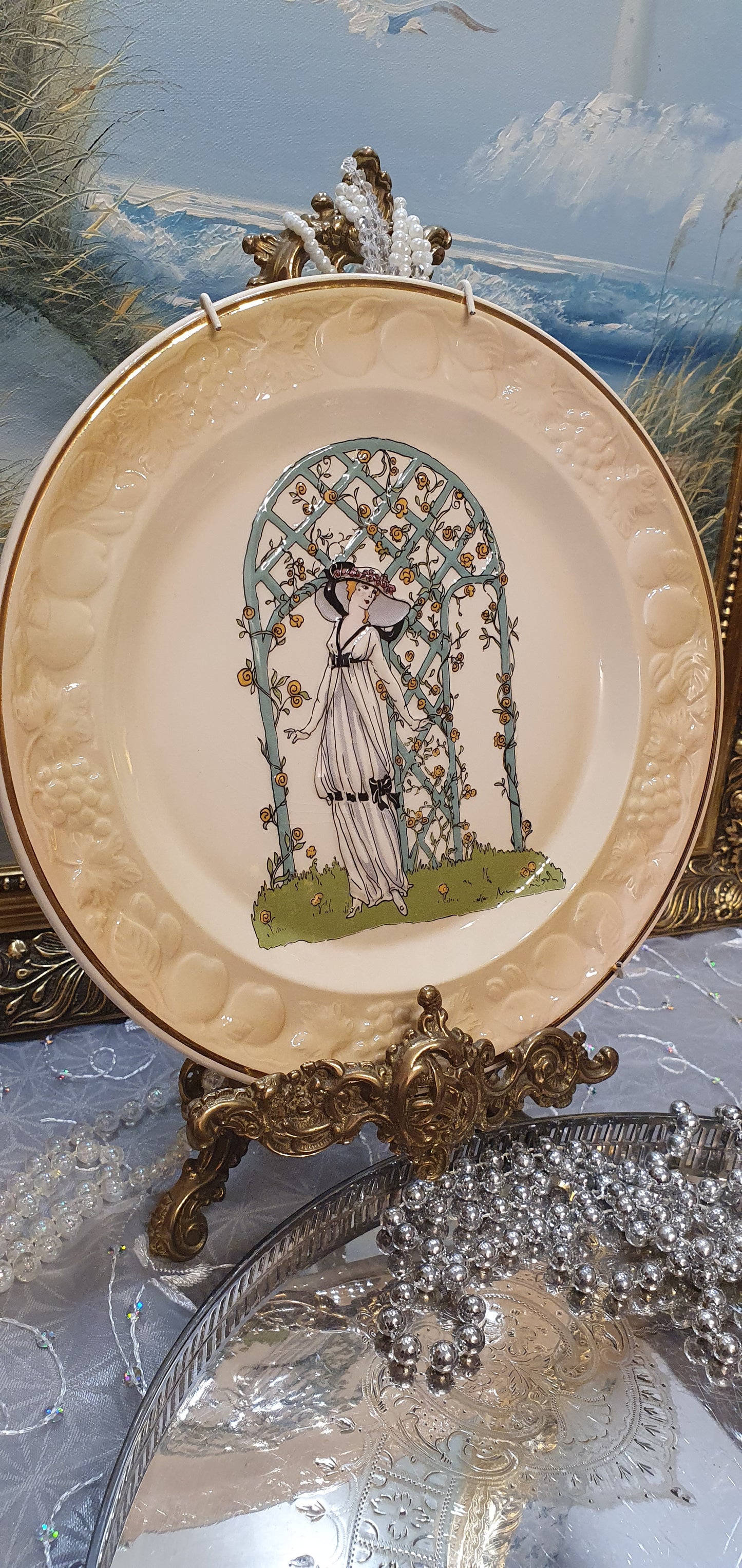 "Sarah" plate from Royal Worcester