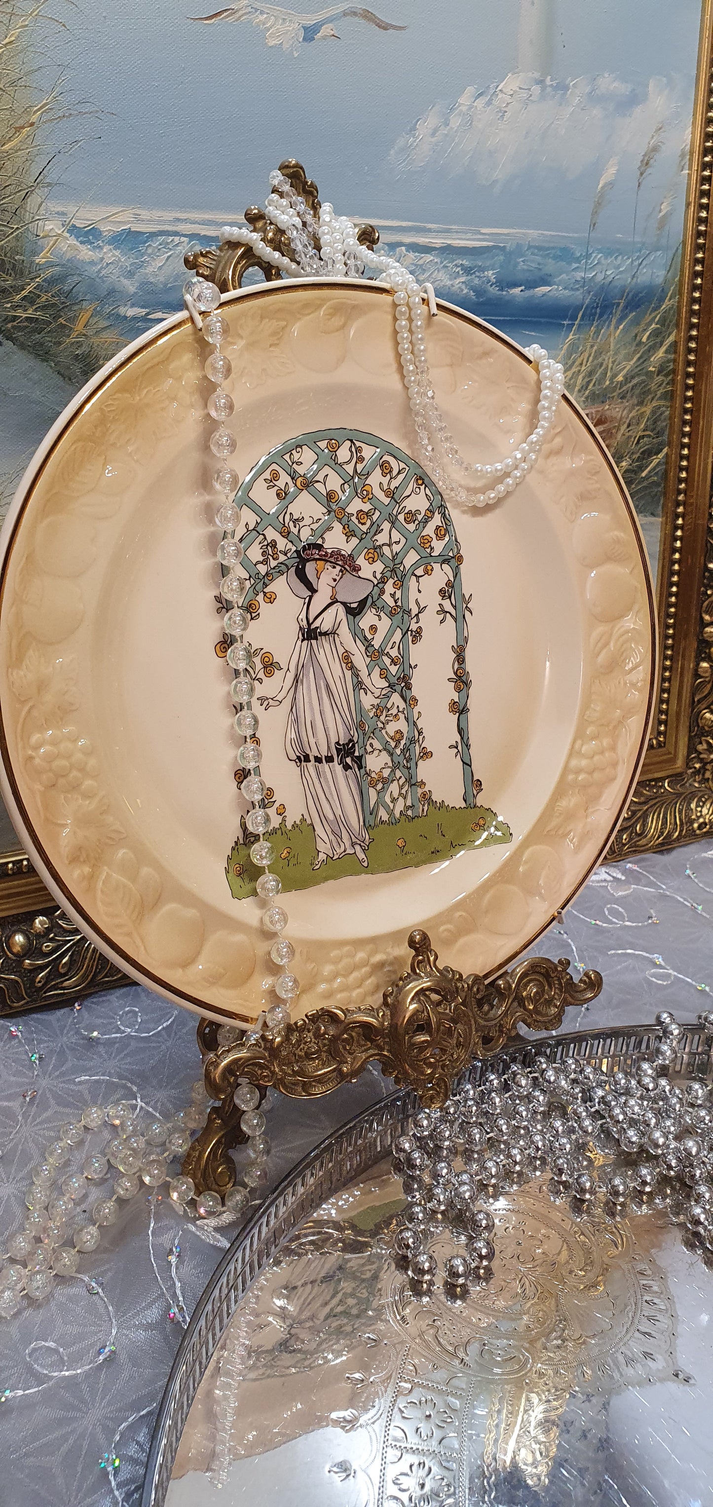 "Sarah" plate from Royal Worcester