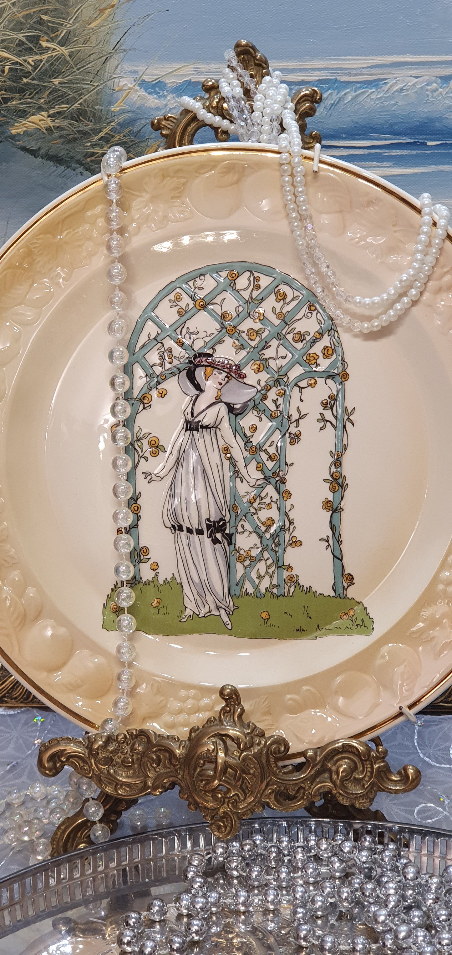 "Sarah" plate from Royal Worcester