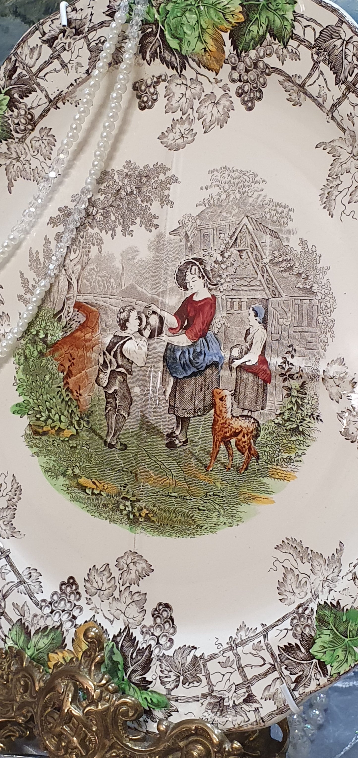 Copeland - Spode plate, "Byron" model
