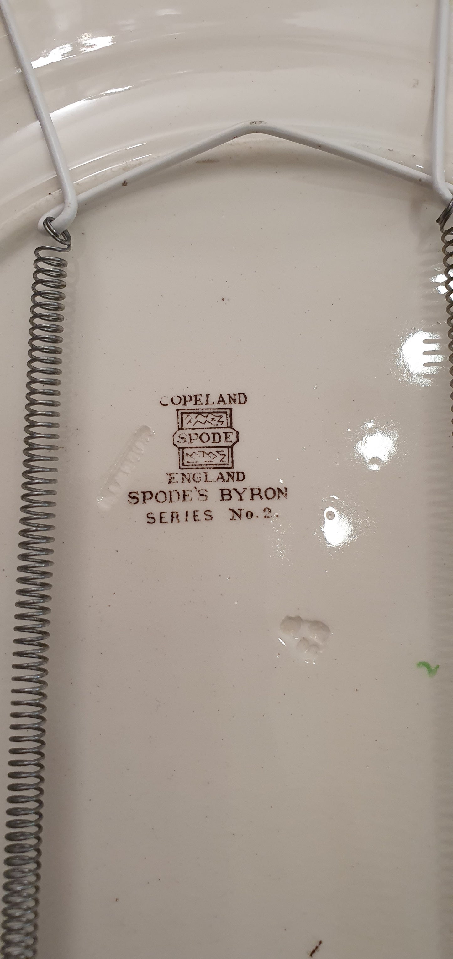 Copeland - Spode plate, "Byron" model