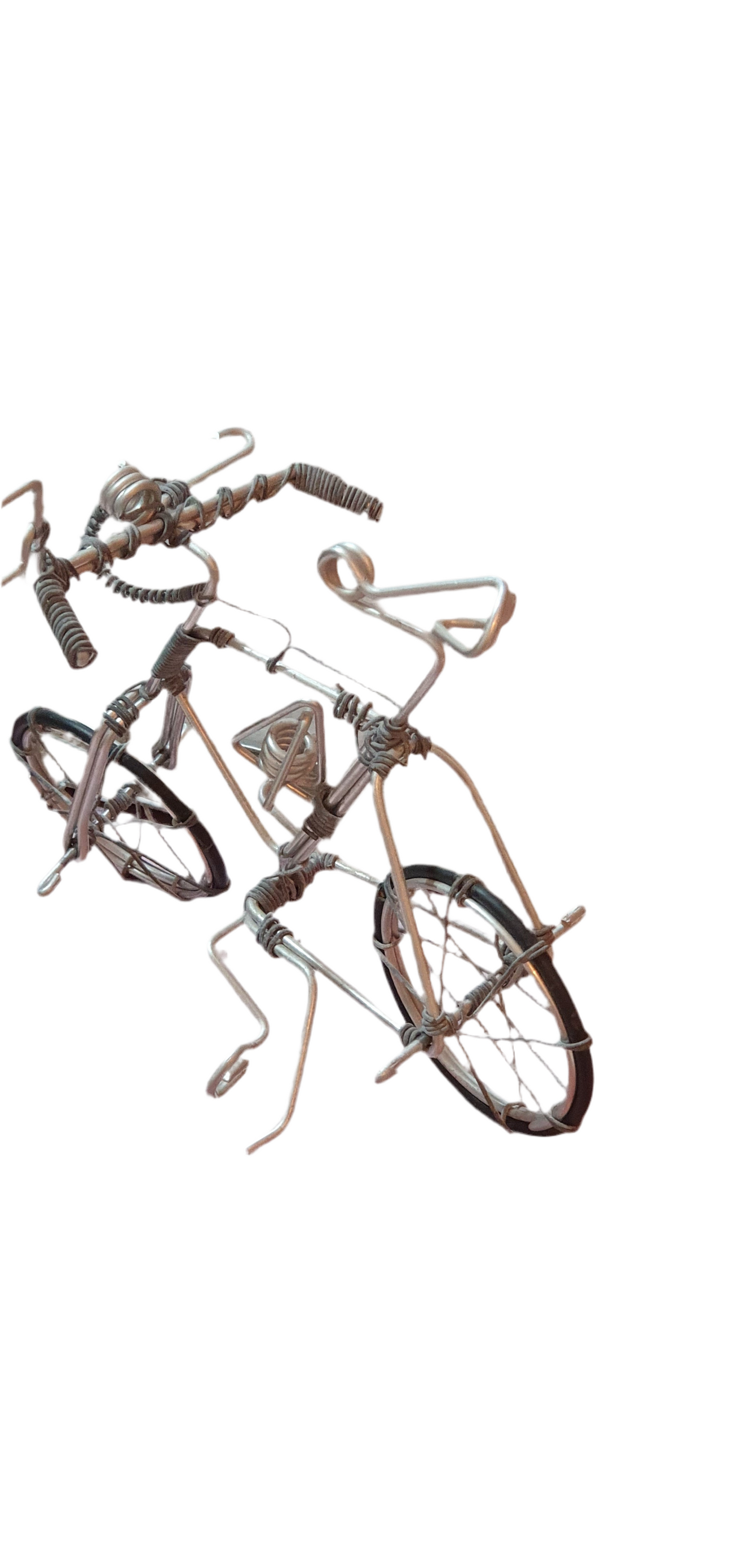 Unique handmade wire wheel