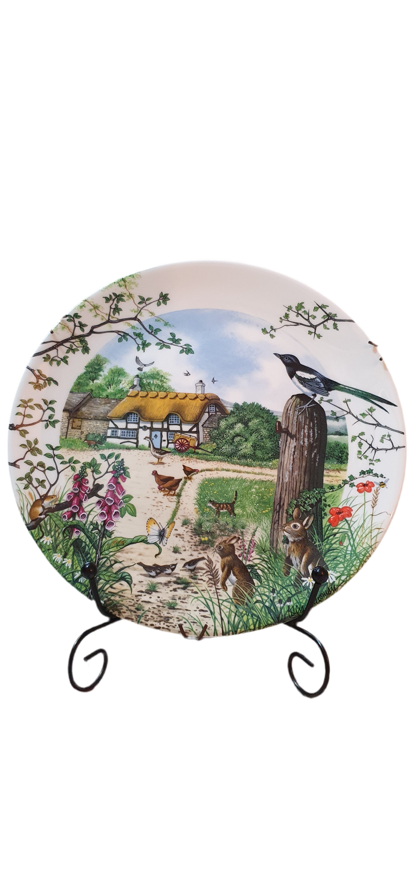 Colin Newman's COUNTRY PANORAMA collector's plates - limited edition