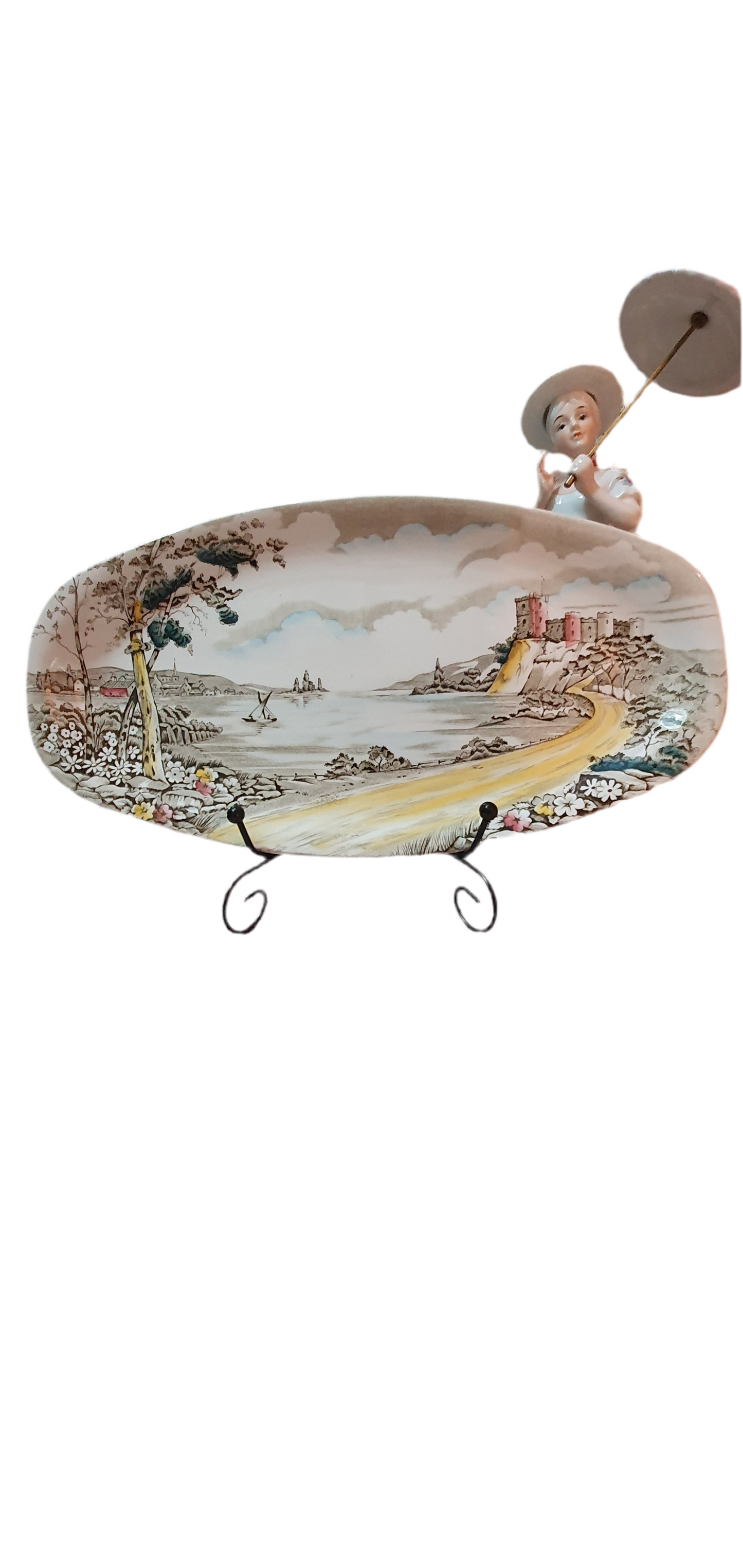 Vintage "Alton" Oval Platter by British Anchor Pottery