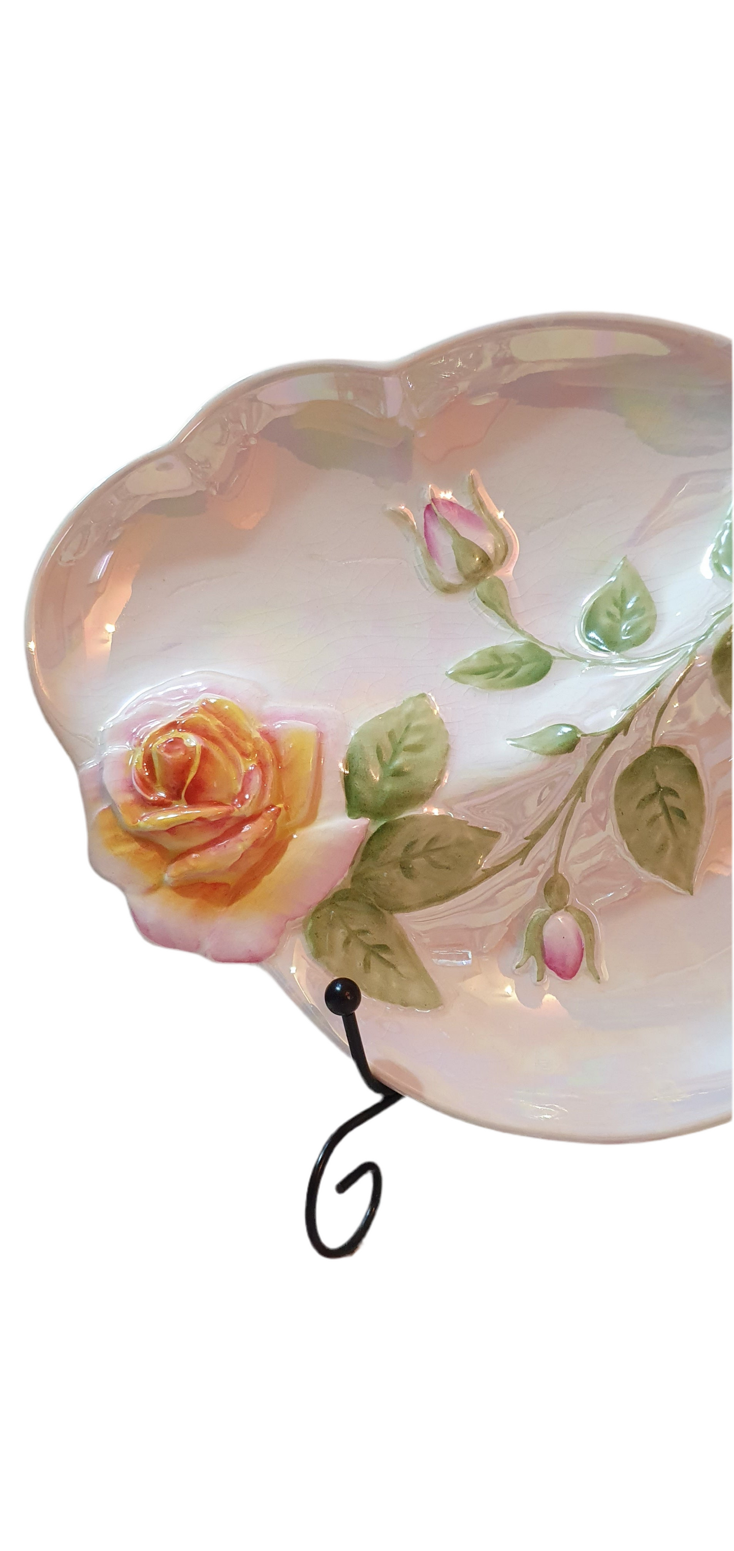 Royal Winton Grimwades Rose Plate