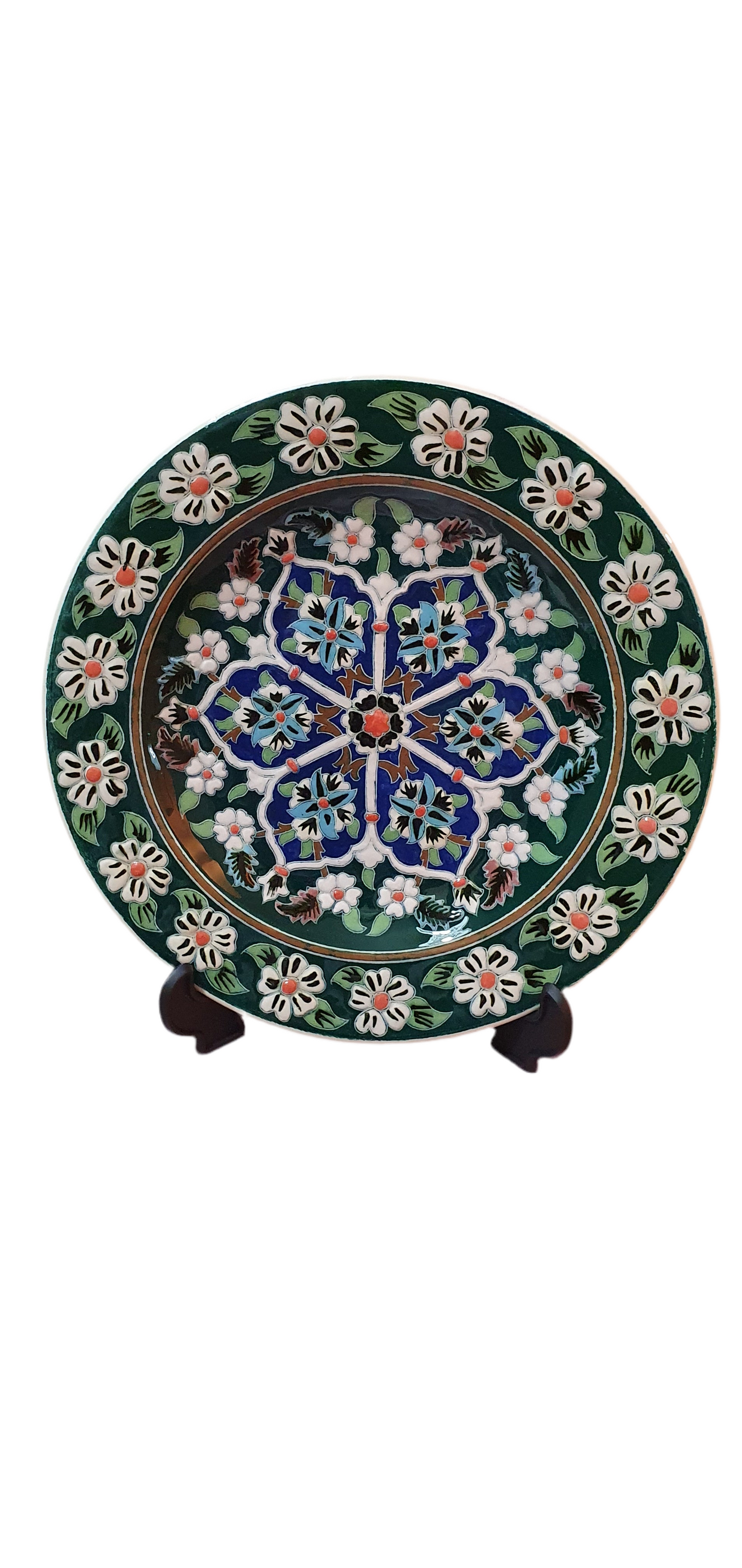 Decorative hand painted Turkish decorative plate