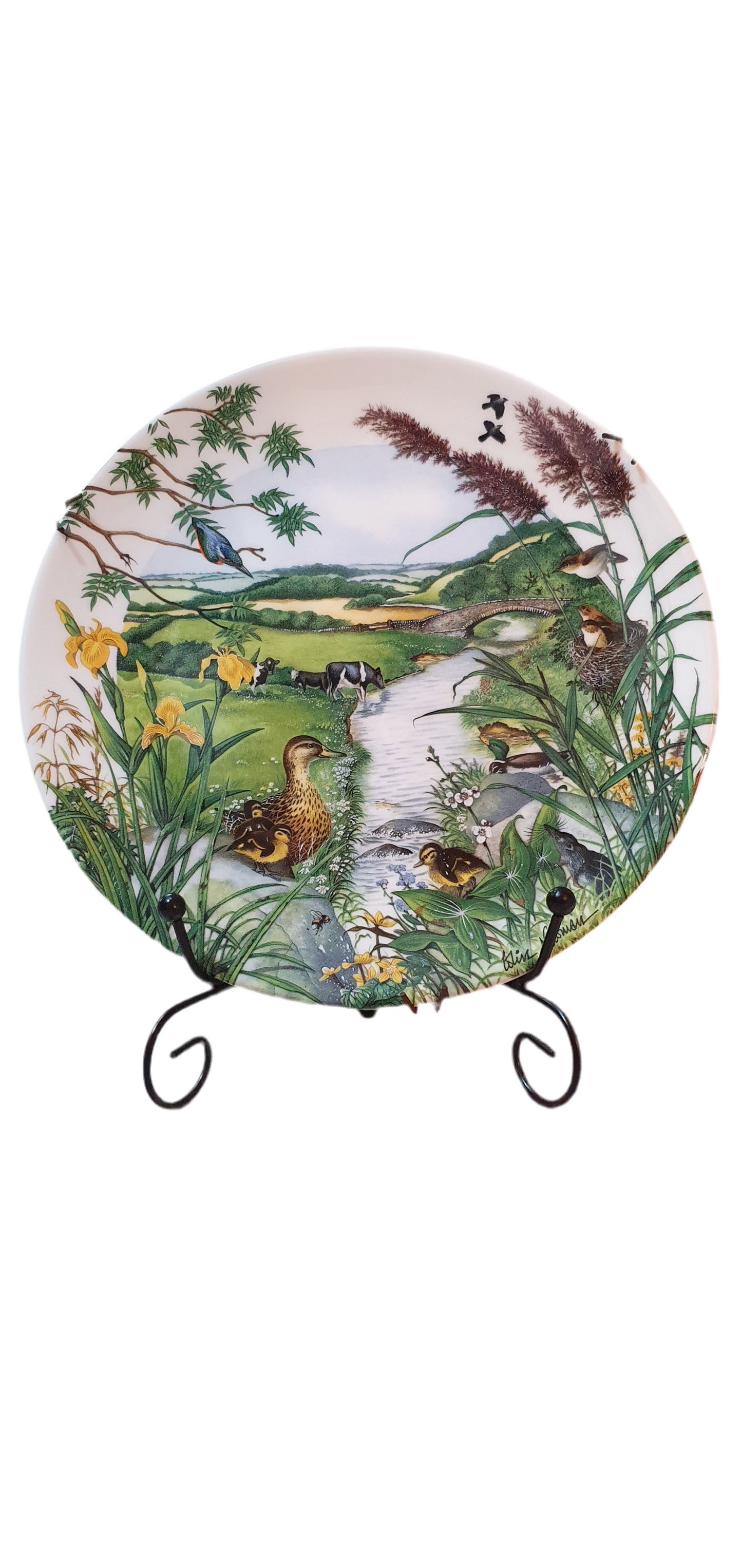 Colin Newman's COUNTRY PANORAMA collector's plates - limited edition