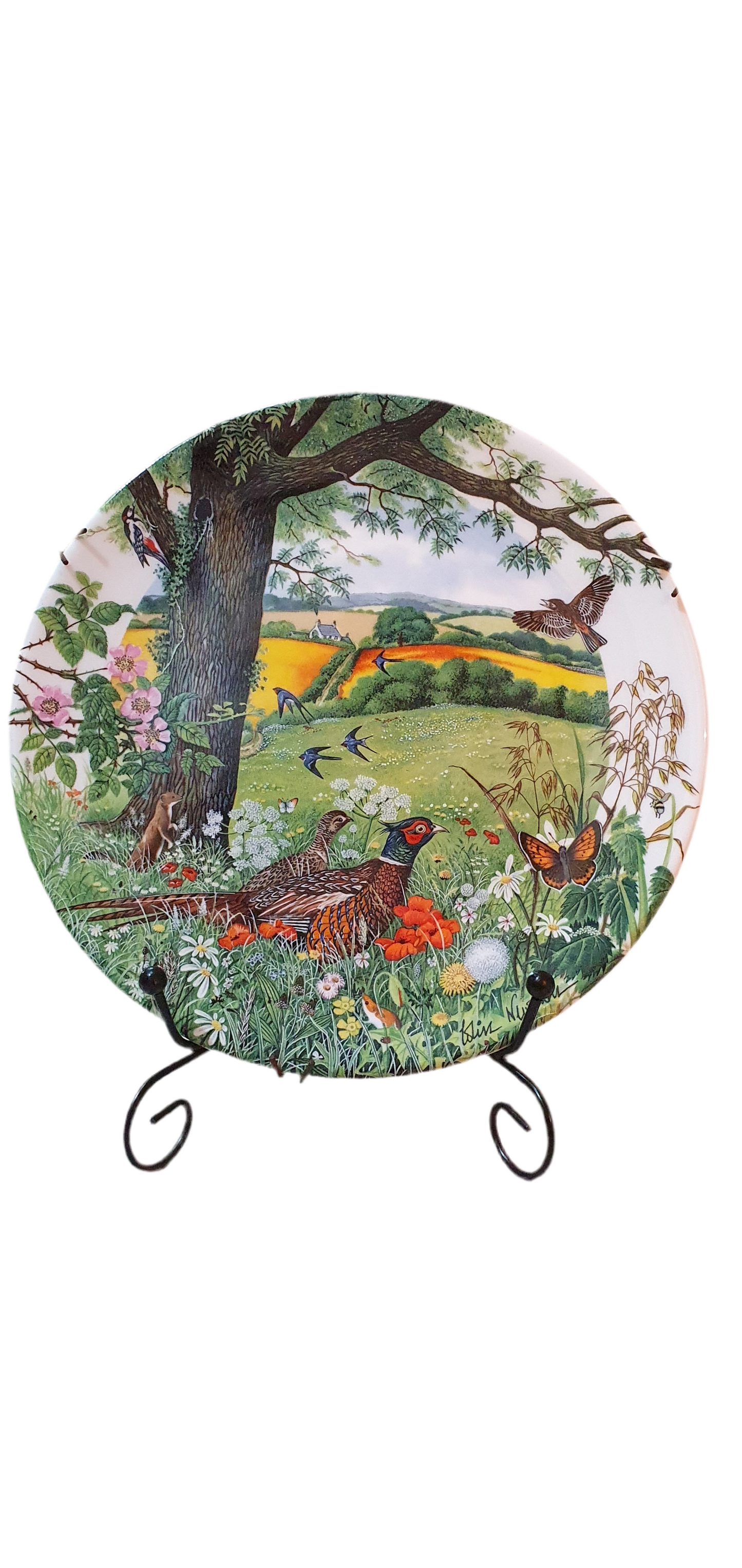 Colin Newman's COUNTRY PANORAMA collector's plates - limited edition