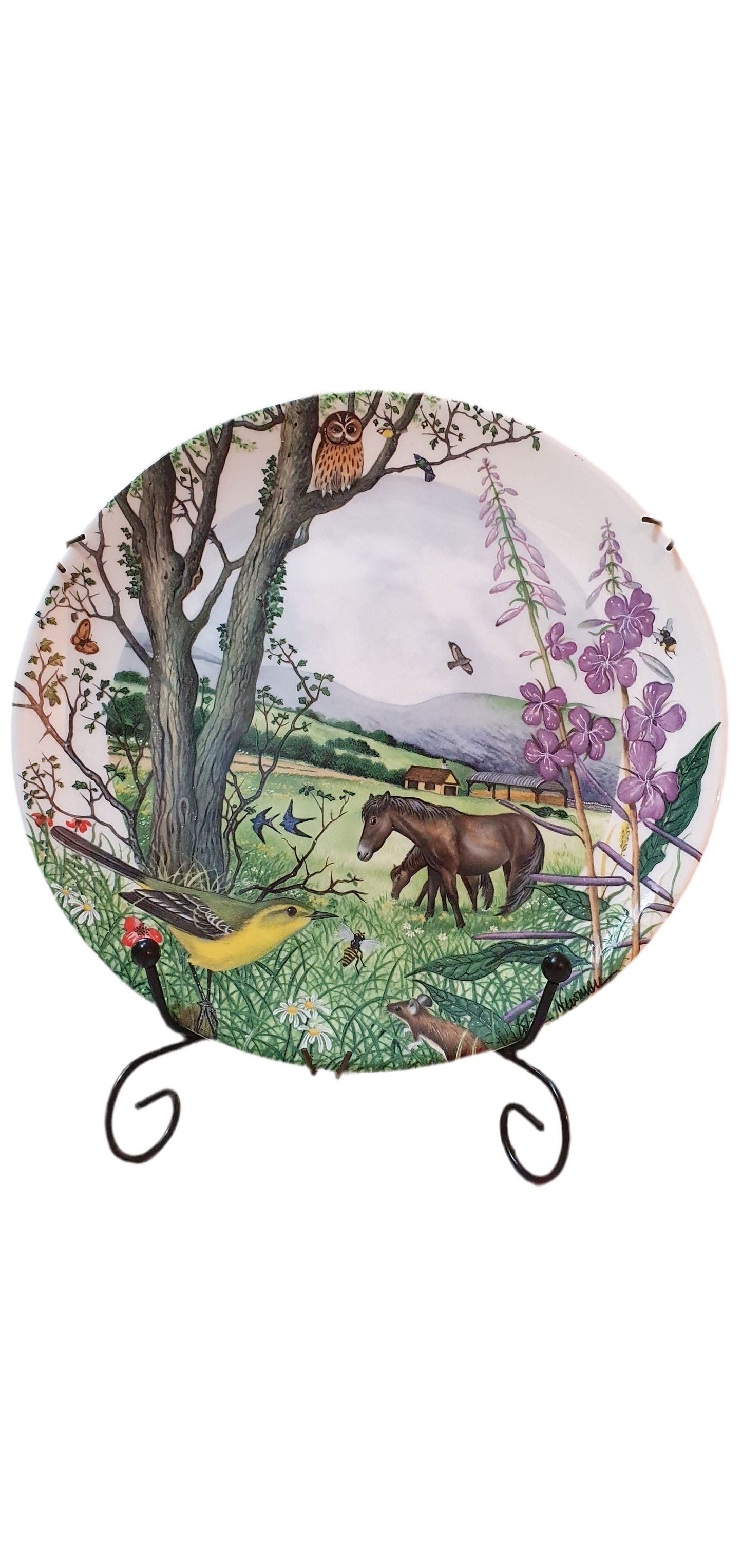 Colin Newman's COUNTRY PANORAMA collector's plates - limited edition
