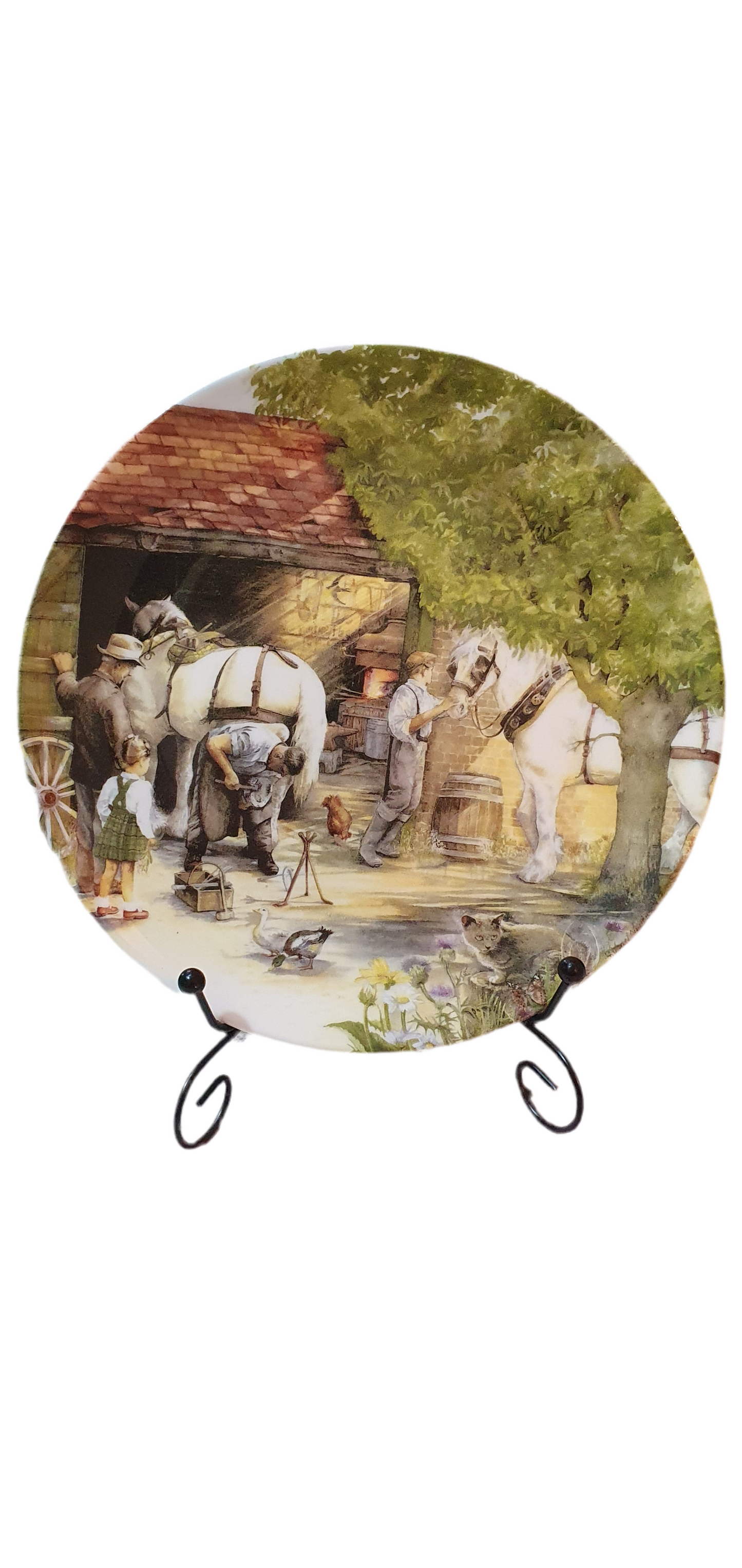 Decorative Plate Craftsman Spirit: Royal Doulton “The Blacksmith” (1990)