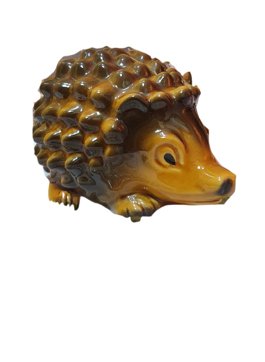 Винтидж Очарователна керамична касичка "Таралеж"