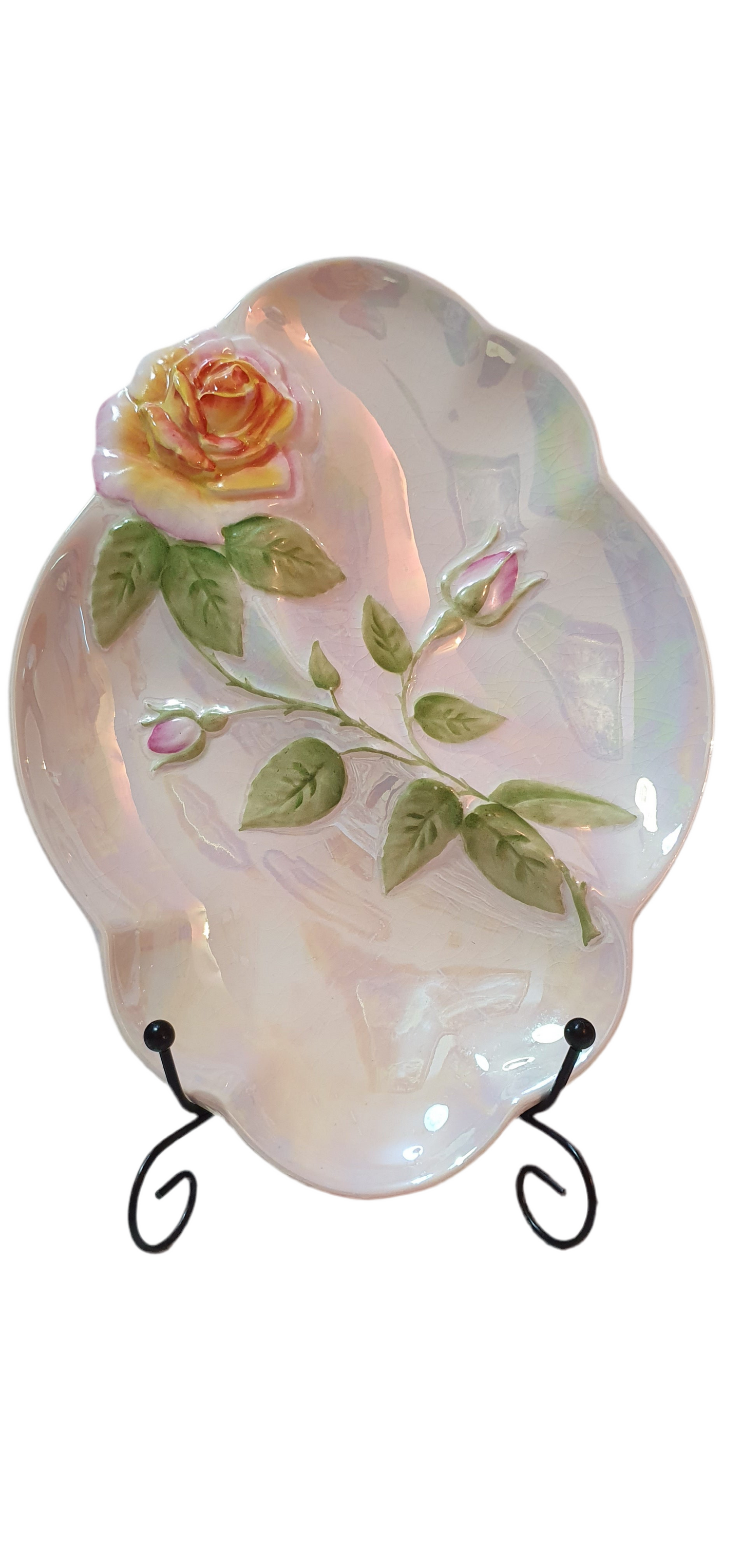 Royal Winton Grimwades Rose Plate