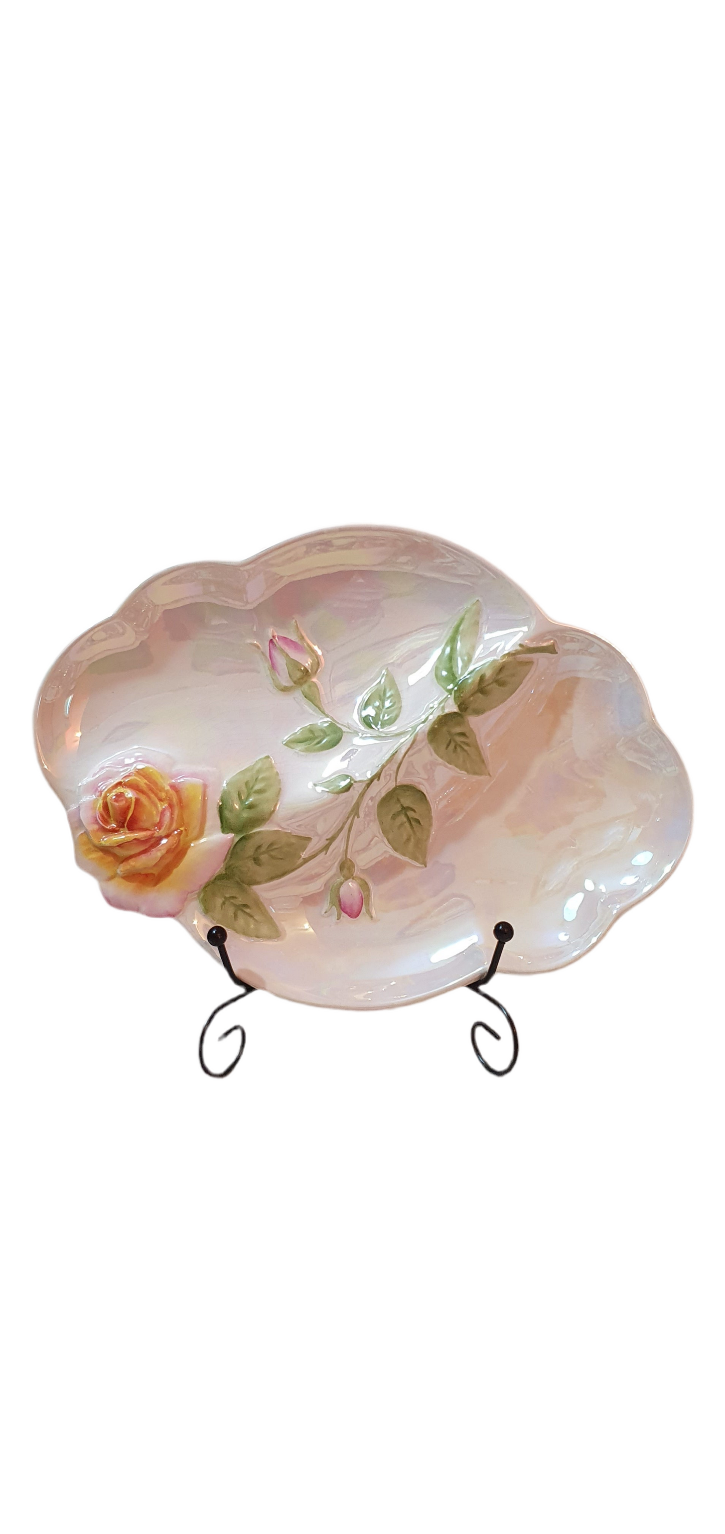 Royal Winton Grimwades Rose Plate