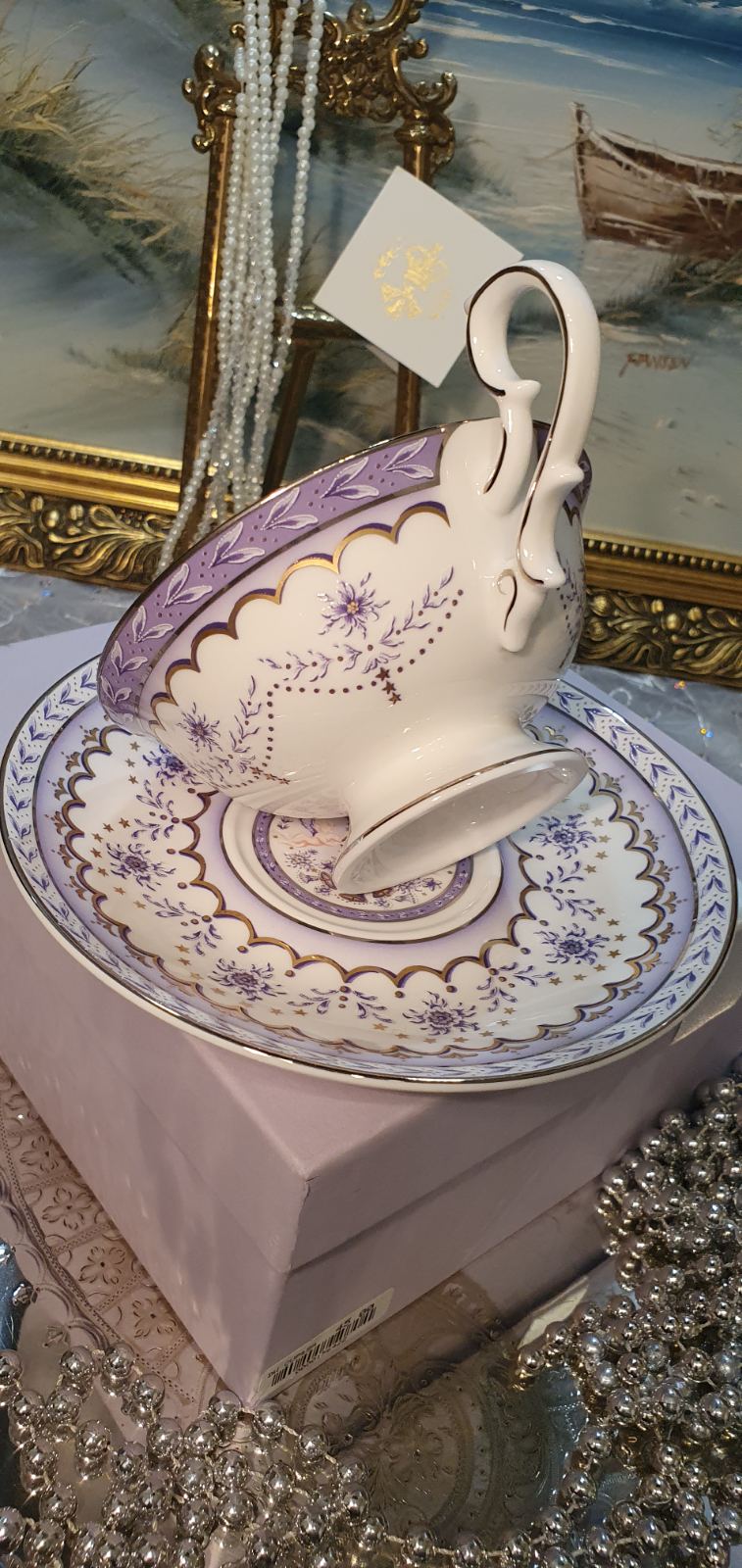 Tea cup and saucer from The Royal Collection Trust